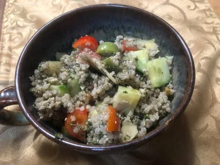 Summer Quinoa Salad, Two Ways