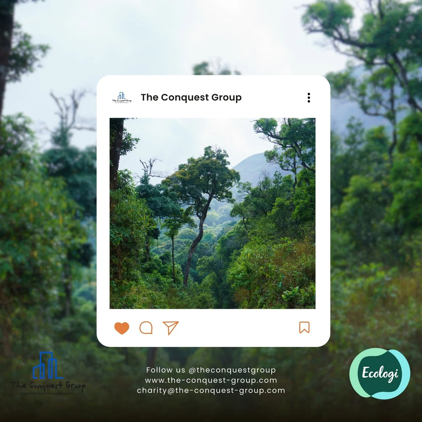 Ecologi called. It said thanks&mdash;for turning everyday jobs into long-term impact.

Every service we deliver helps fund reforestation and carbon offset projects - Real work, real impact

https://ecologi.com/theconquestgroup

#EcoCredibility #TheCo