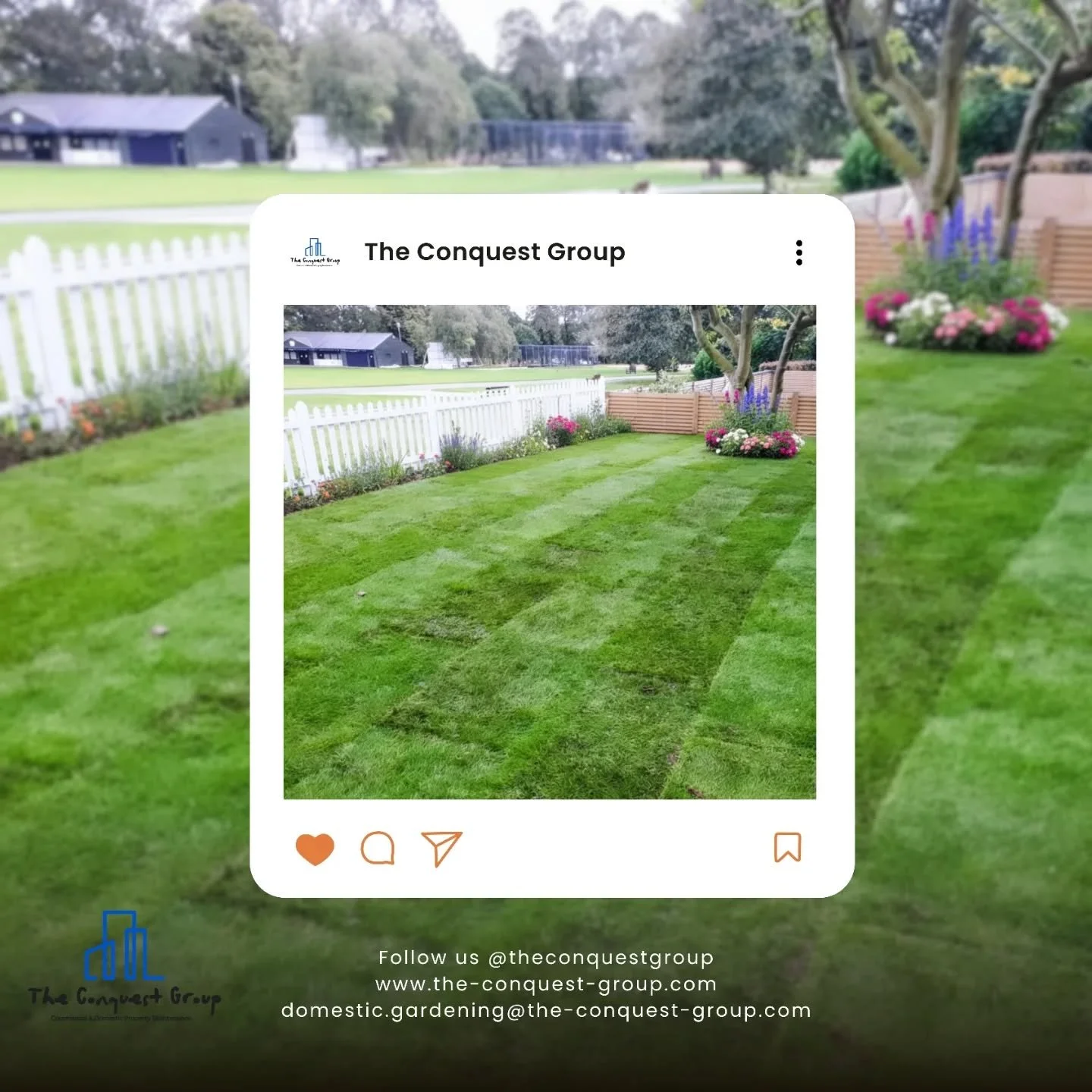 Fresh turf, fresh start 🌱 
Another garden transformed in Redbourn! We&rsquo;ve just laid this lush new lawn&mdash;ready for autumn BBQs, barefoot strolls, and a whole lot of green envy from the neighbours. 

📍 Redbourn, Hertfordshire 
🛠️ Turfing |