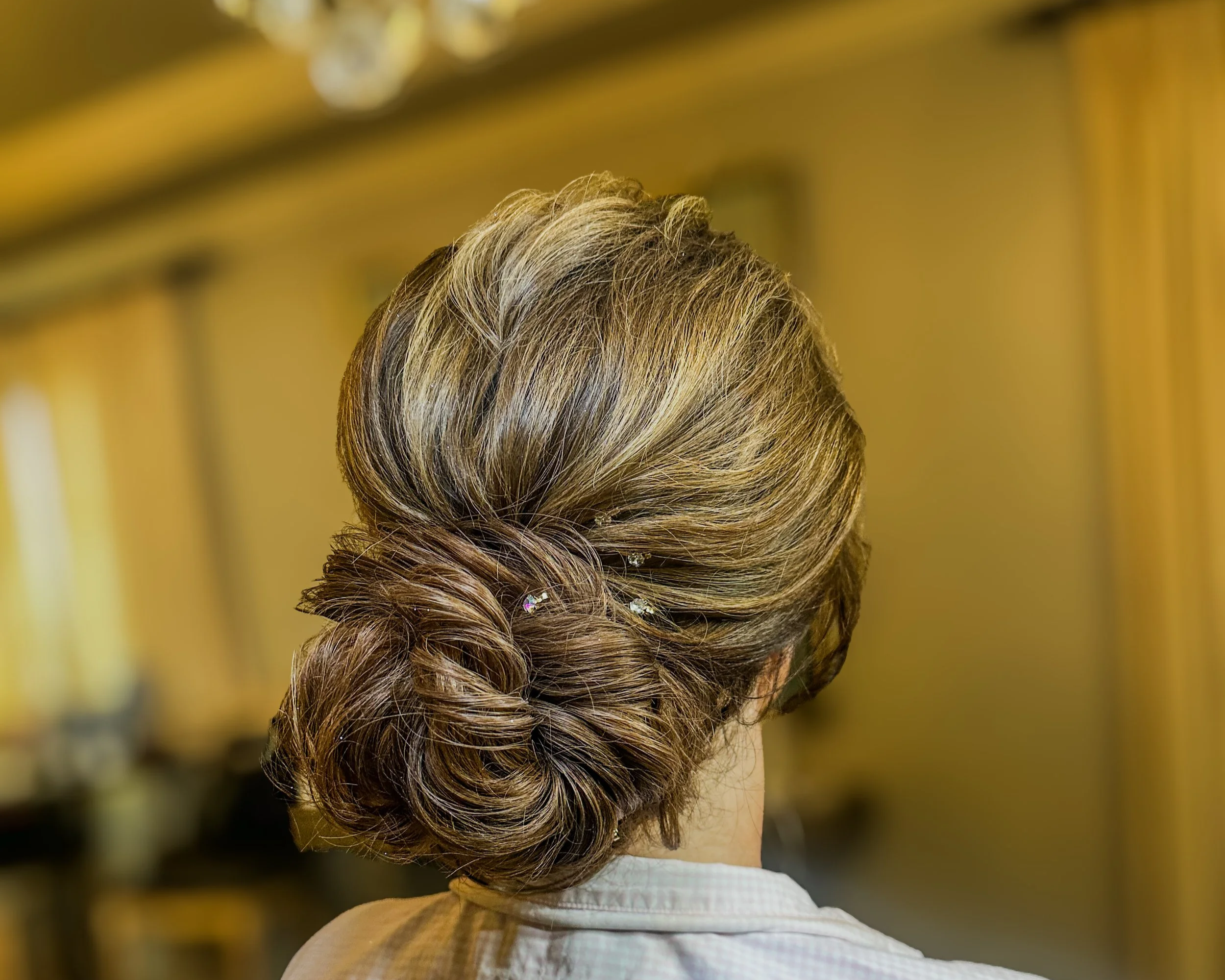 Oklahoma City Bridal Hair; MOB; Half-up; Stephanie Renee Bridal Hair