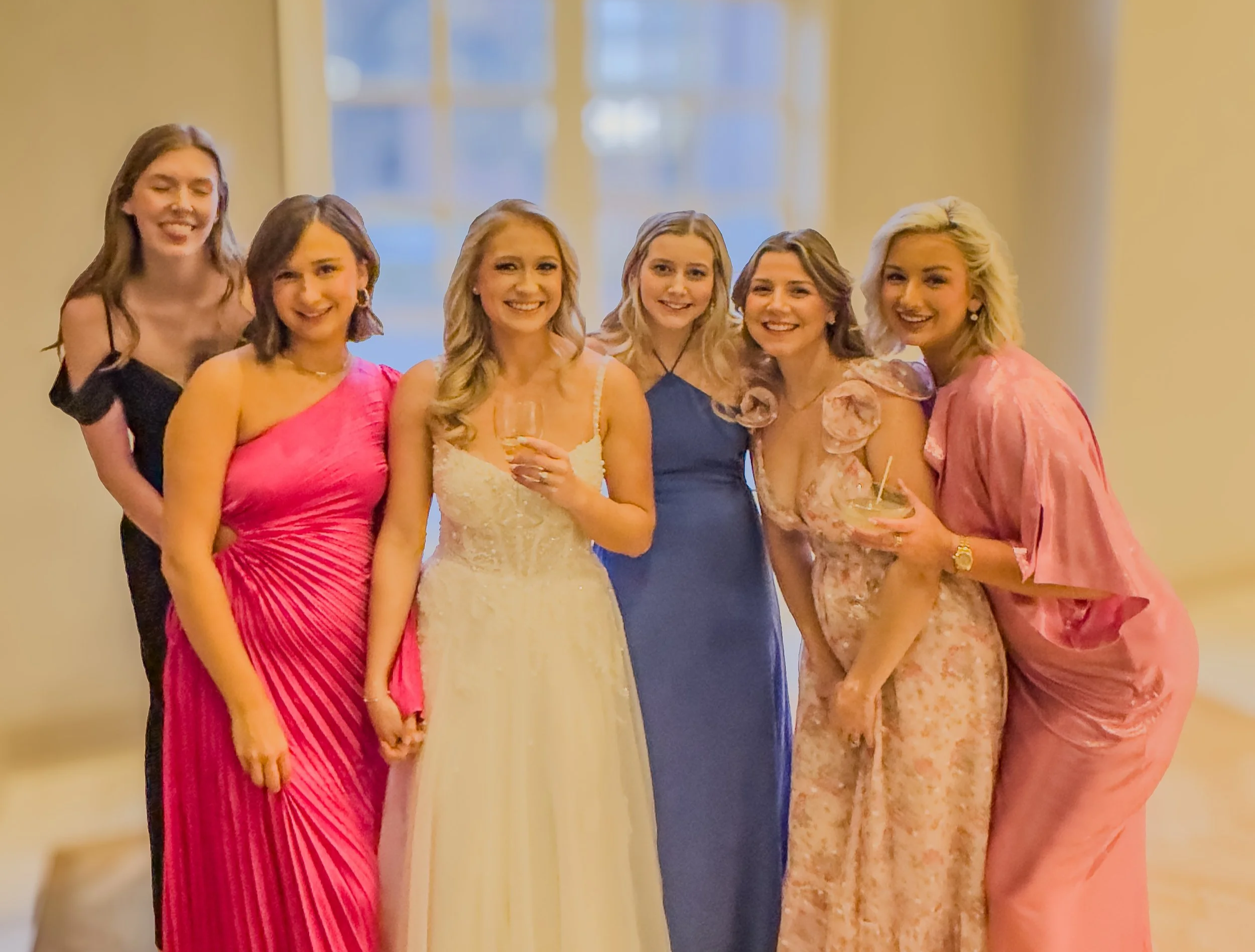 Oklahoma City Bridal Hair; WEDDING PARTY; Half-up; Stephanie Renee Bridal Hair