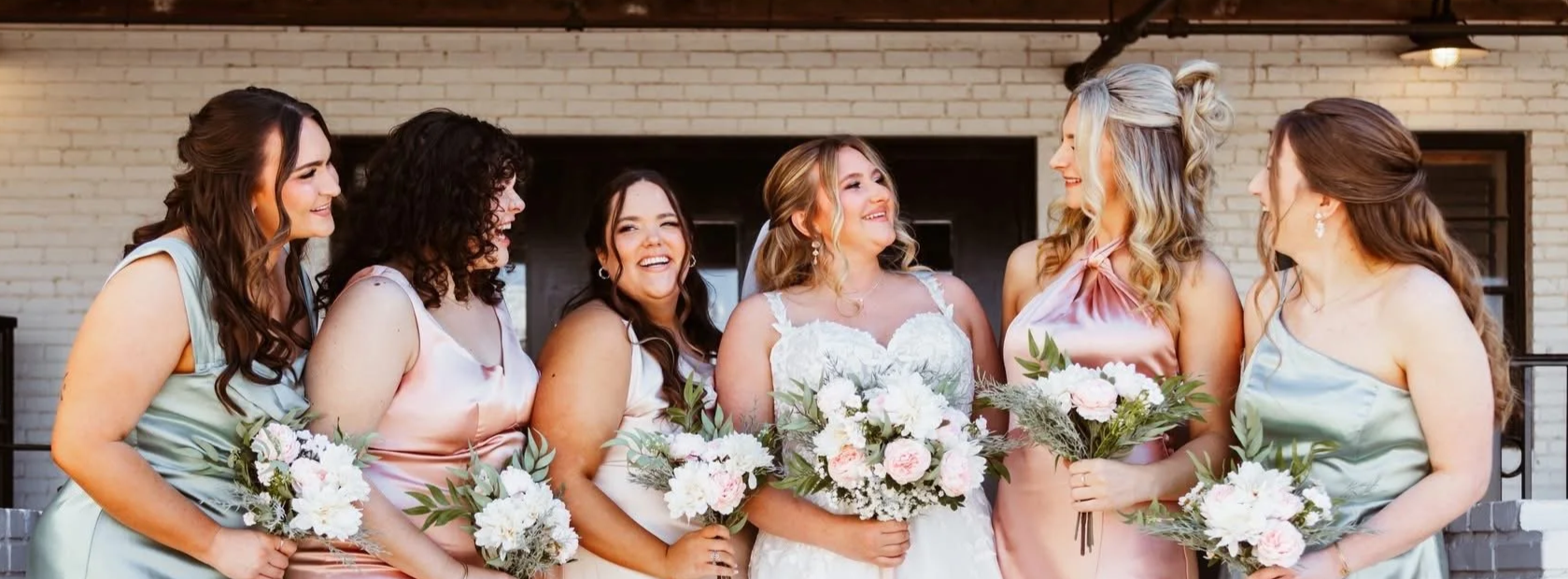 Oklahoma City Bridal Hair; WEDDING PARTY; Half-up; Stephanie Renee Bridal Hair