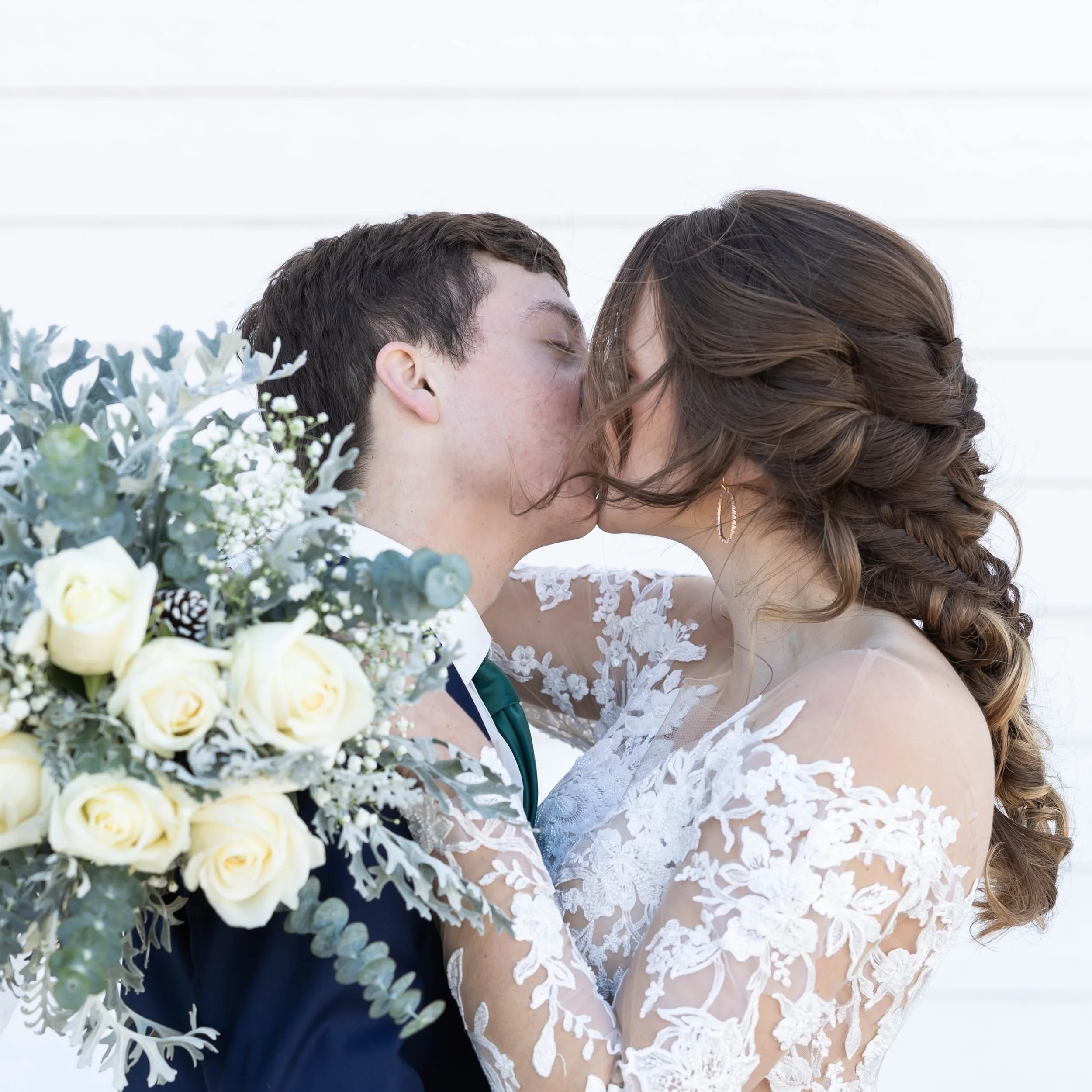 Boho Bridal Braid, BRIDE; elegant wedding hair by Stephanie Renee Oklahoma City 