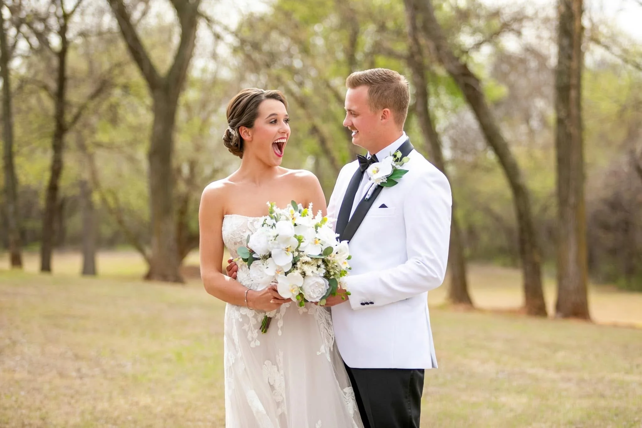 Bridal Low updo, elegant; by Stephanie Renee Bridal in  Oklahoma City