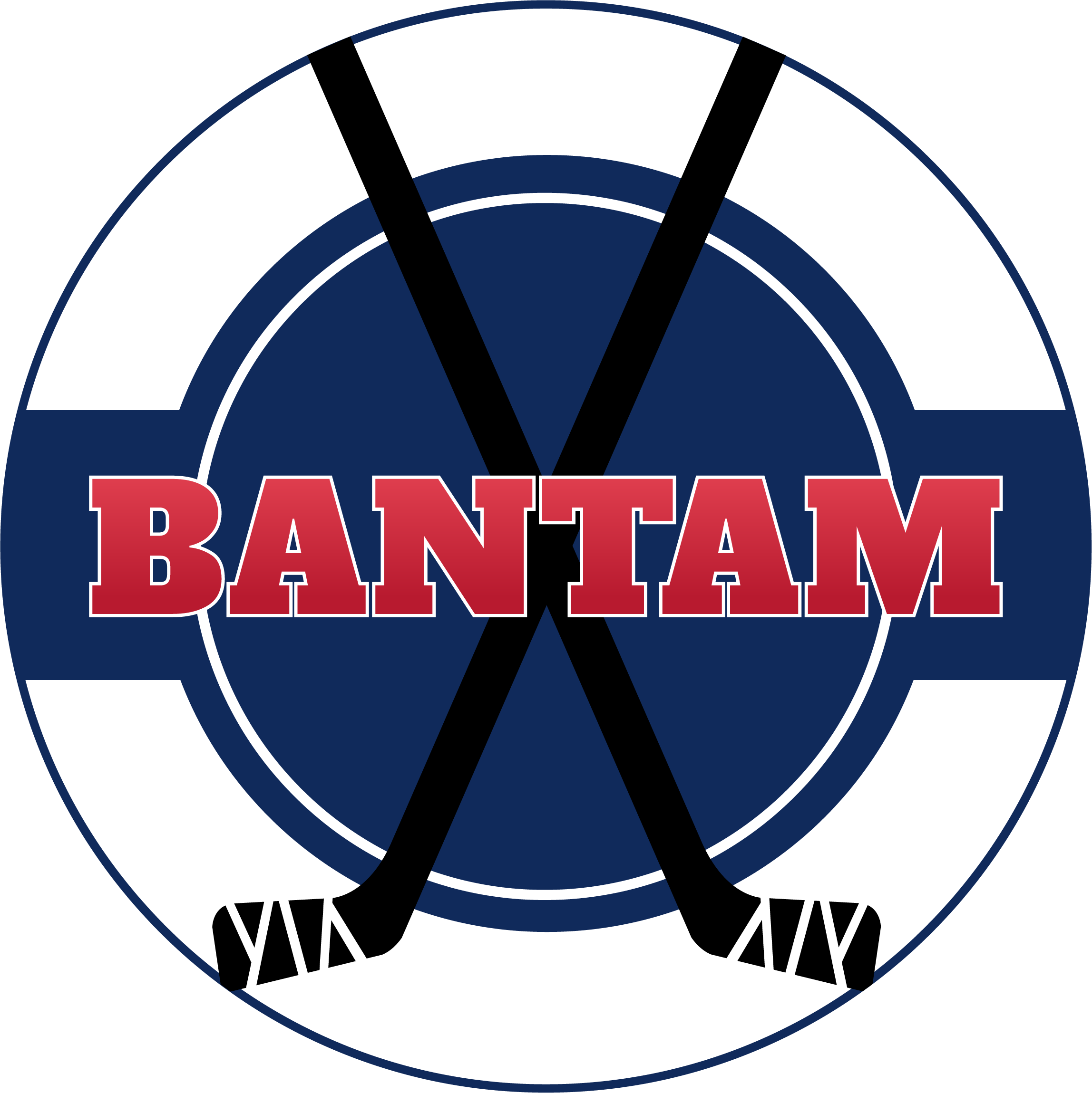 Star Wars-themed logo featuring the word 'BANTAM' in red and white letters over a dark blue target symbol.