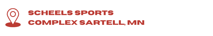 Scheels Sports logo with location in Sartell, Minnesota