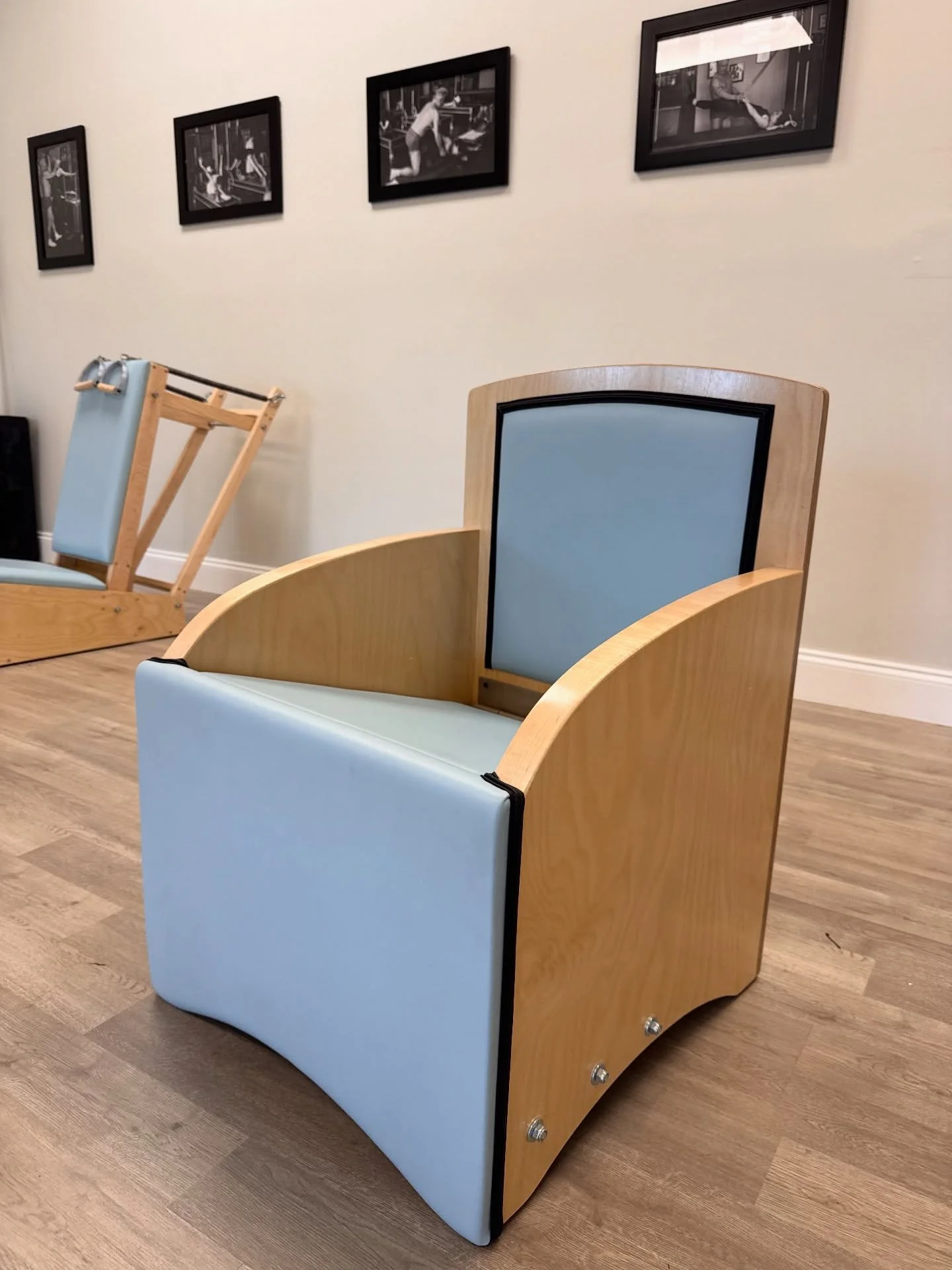 Did you know&hellip;?✨

The Wunda Chair we see and use in the practice of Contrology was actually supposed to be a chair! 

Joseph Pilates had them at his dining table in his home

#contrology #classicalpilates #jupiterfl #wundachair #pilates