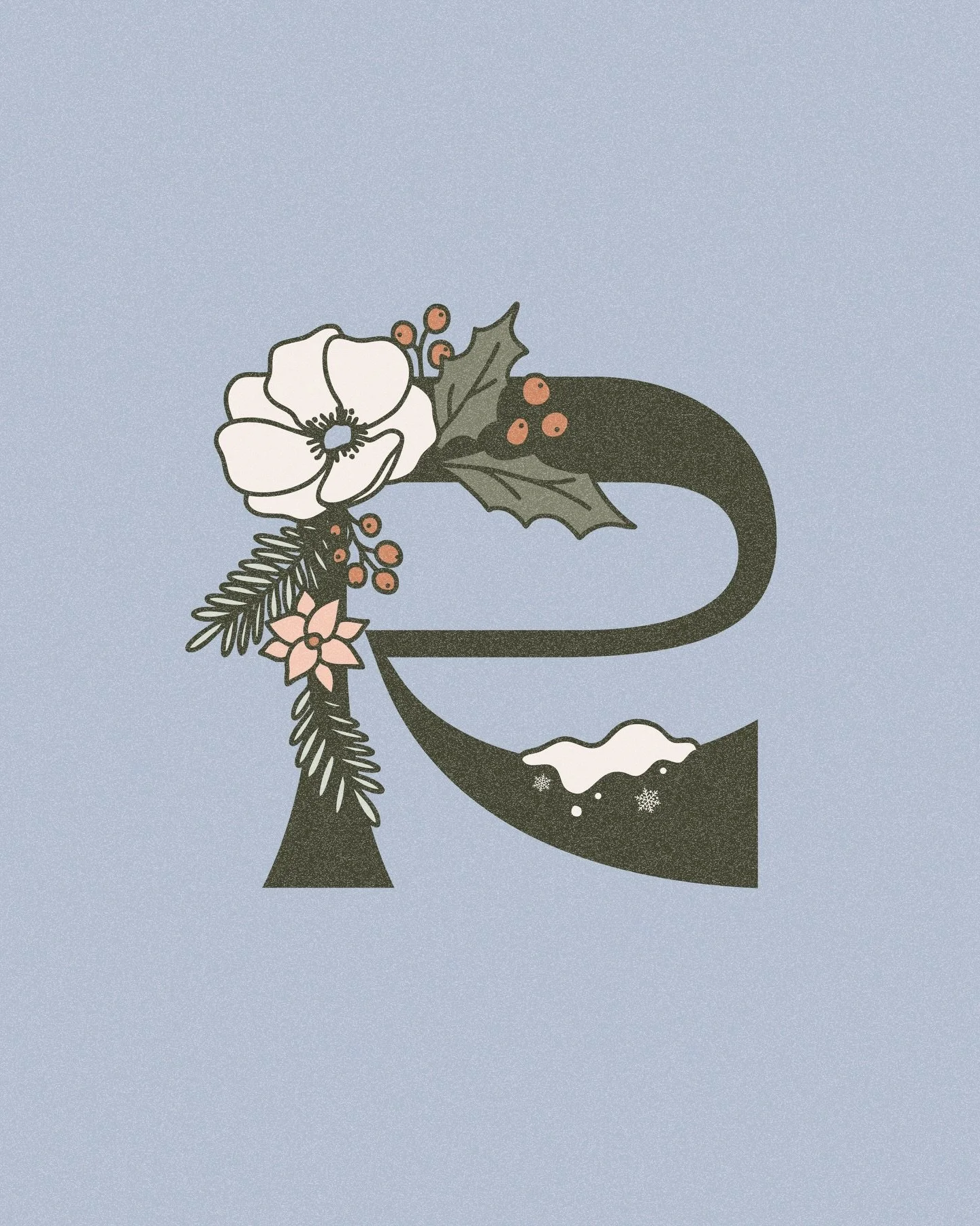 Winterized the @ramblermaine R logo and boyyyyyy is she cute 🤍 perfect timing to go with the cozy holiday makeover the cafe got last week! 

Already planning my next visit to the cutest coffee shop