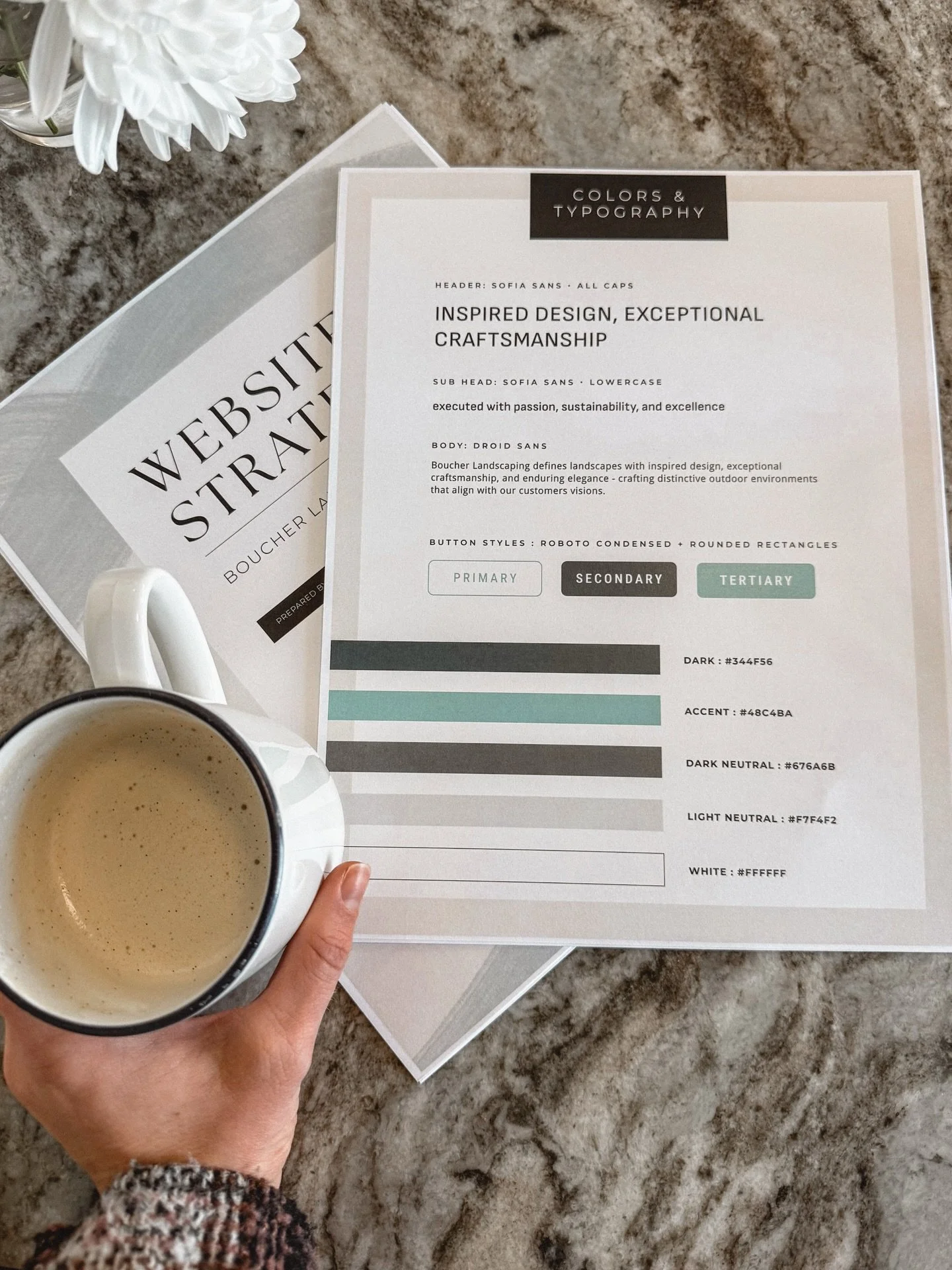 Your website should look great AND work hard for you

My website design package includes:
✨ web strategy 
✨ wireframes 
✨ a copy prompt 
✨ custom visual assets
✨ up to 6 page @squarespace website build out 
✨ in site SEO
✨ Squarespace training and ha