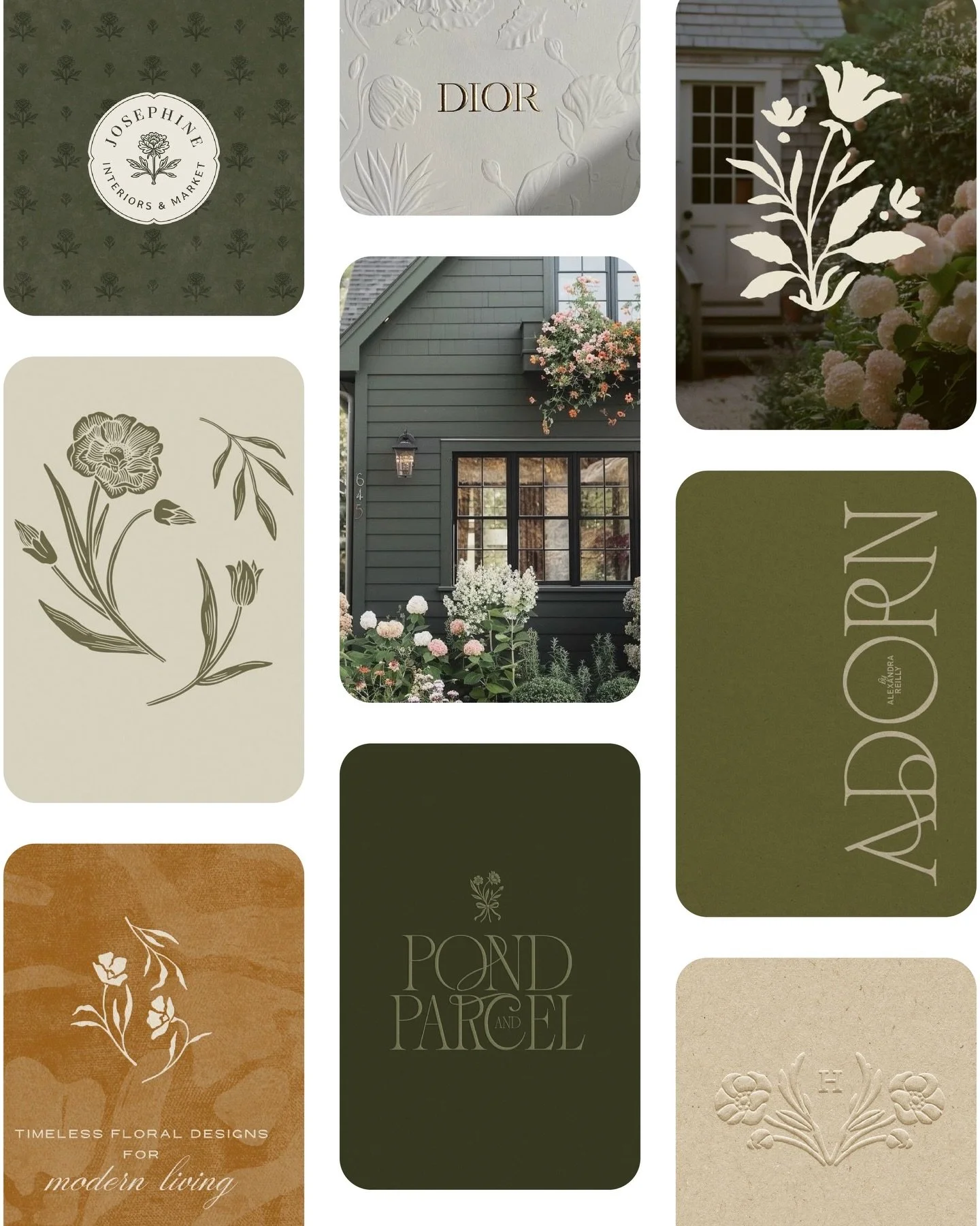 3 very different businesses &amp; 3 completely different aesthetics 👀

These three project mood boards are currently dominating my screen time and I love how different each is. I&rsquo;m dying to share the brands &amp; designs that have evolved from