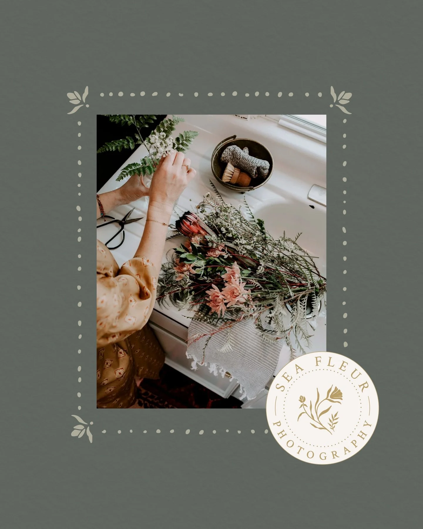 Branding for @seafleur.studio is live 🌸😍

Let me tell you a little bit about my favorite type of client to work with because Courtney certainly was that client 

The best clients deeply know and understand their brand and can articulate their missi