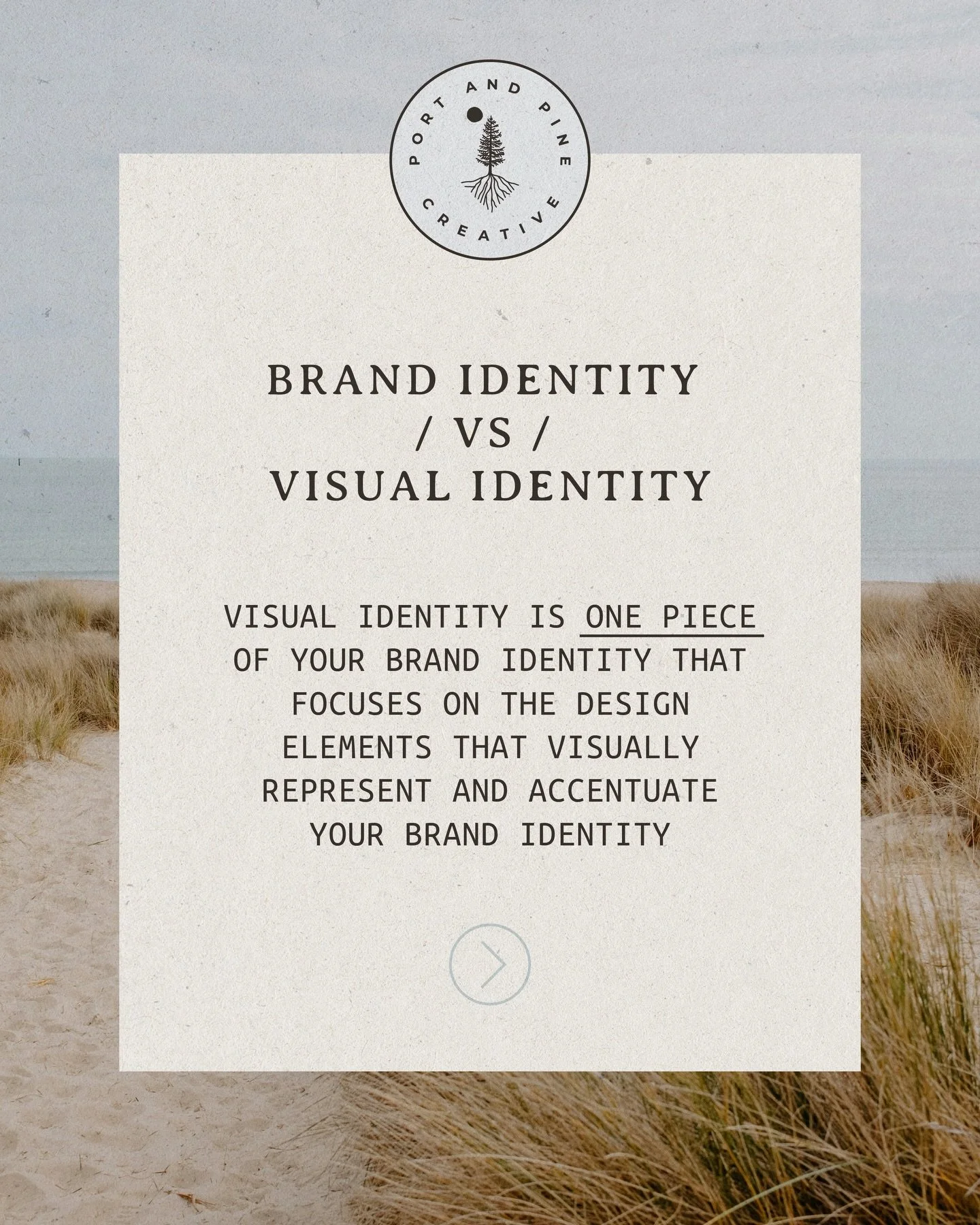 Brand identity VS brand visuals 👀 we all throw the term brand identity around a LOT and here&rsquo;s what it really encompasses (my take on it) 

Brand identity : brand story, mission statement, what makes you unique, tone of voice, competitors, val