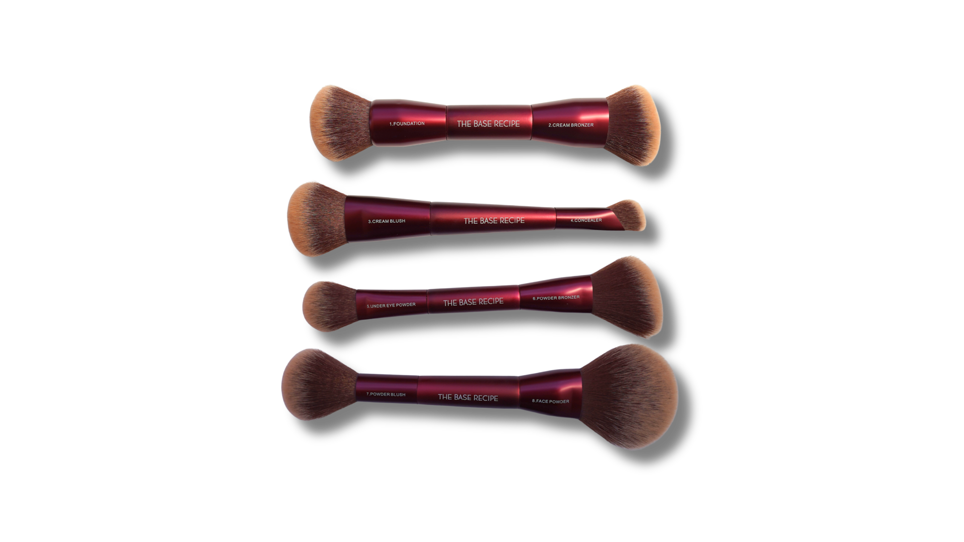 THE BASE RECIPE™ - Duo Face Brush Set
