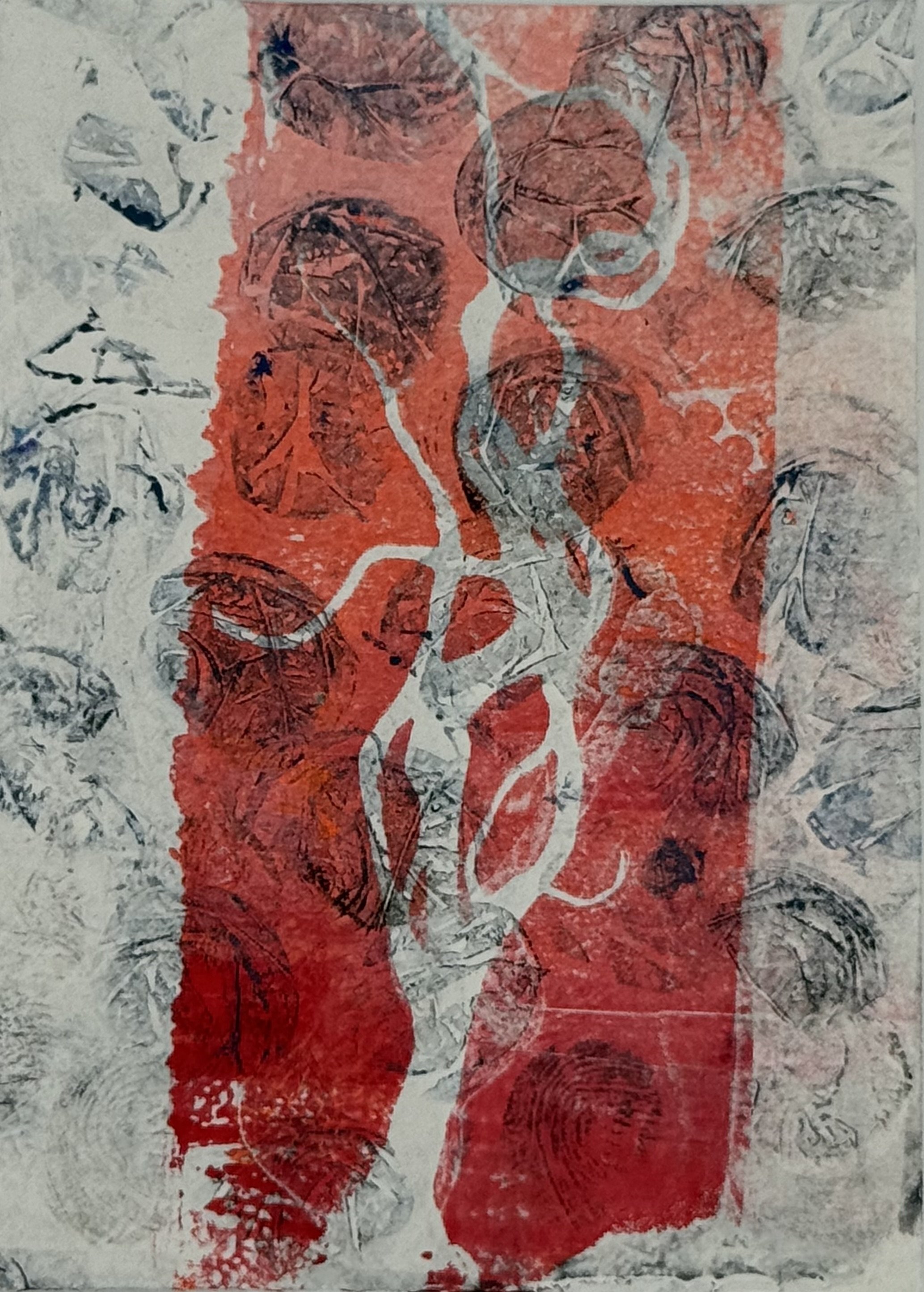  Ancestral Vein II – Matriline - 2018 - Acrylic and Paper