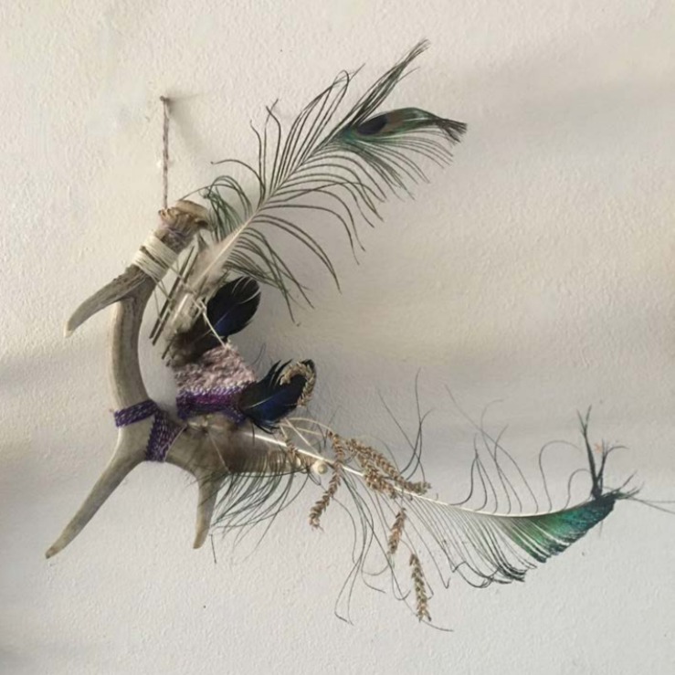  Hekate: Liminal Space - 2023 -
 Mixed media, fiber, and sculptural elements, 