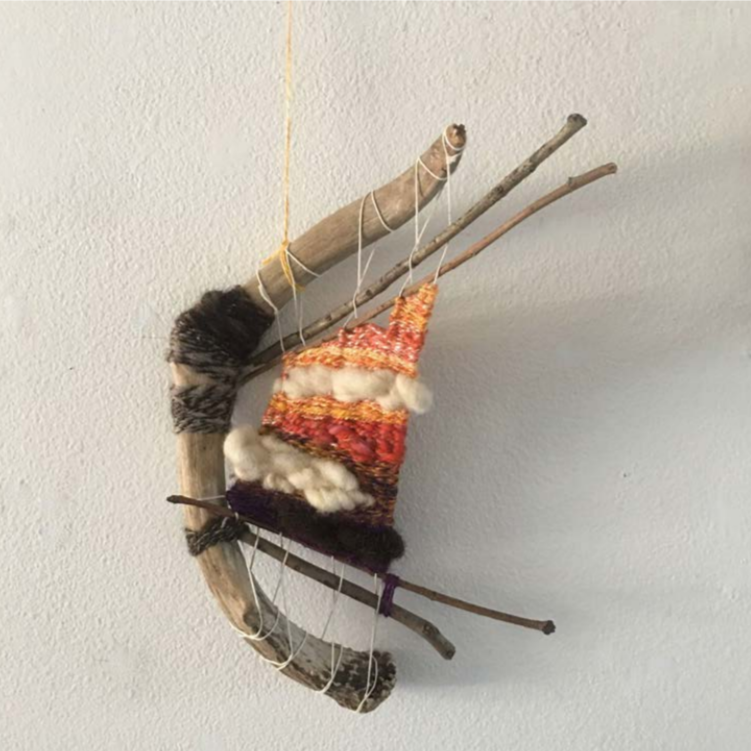  Hekate Birth - 2023 
-  Mixed media, fiber, and sculptural elements