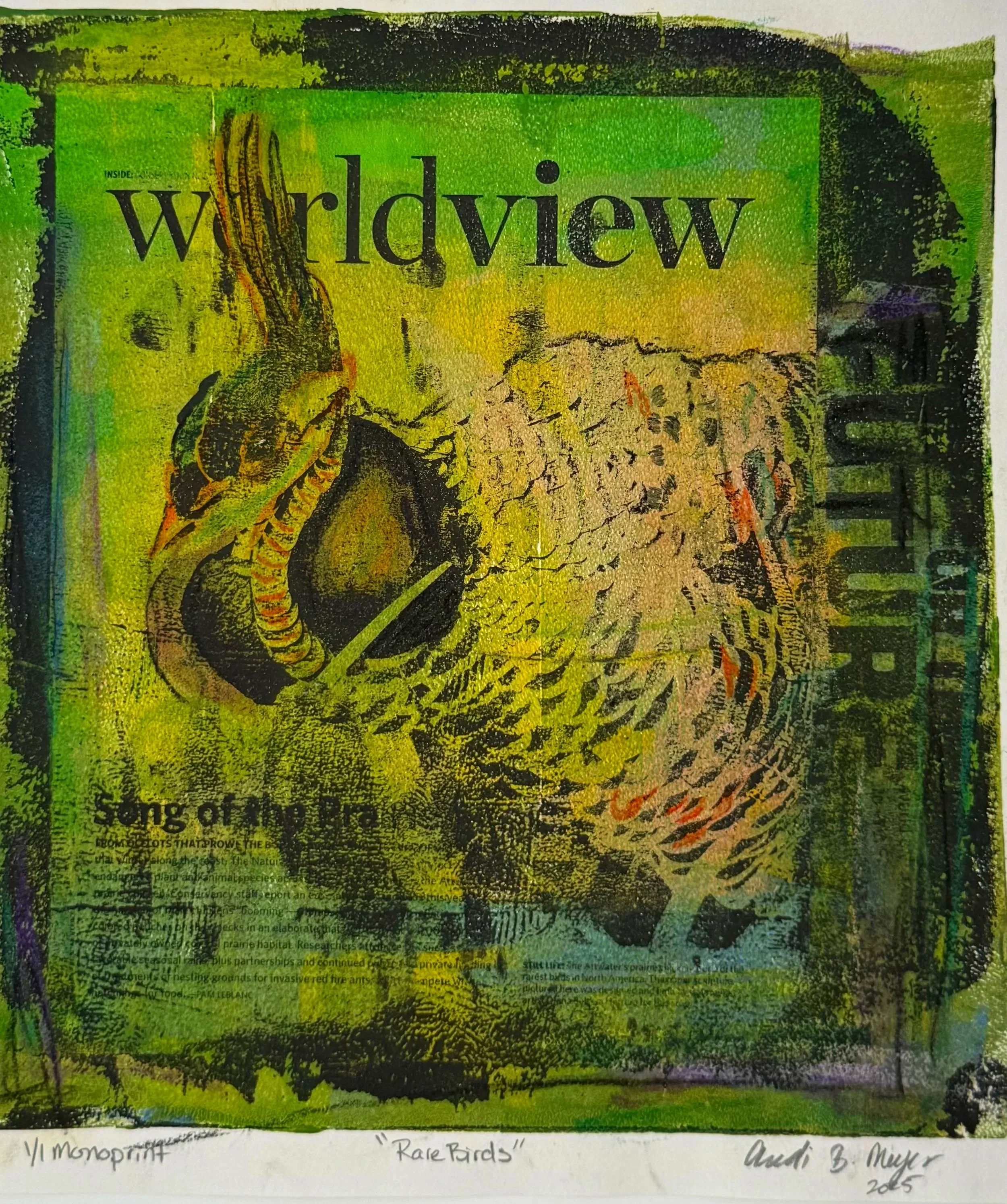 Gelli Plate Printmaking: Image Transfer
