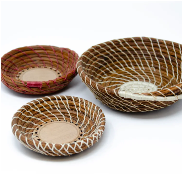 Pine Needle Baskets 