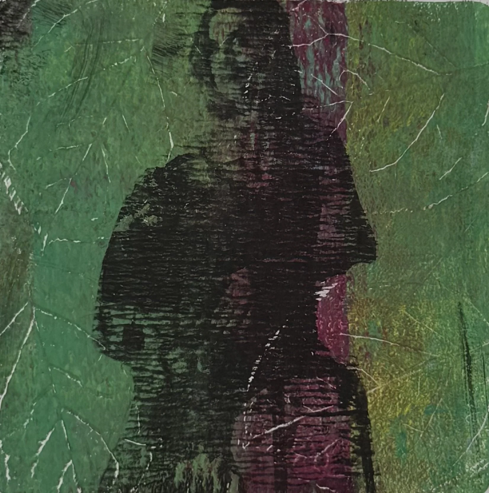 Chromatic Ghost - 2025 - Acrylic on Paper