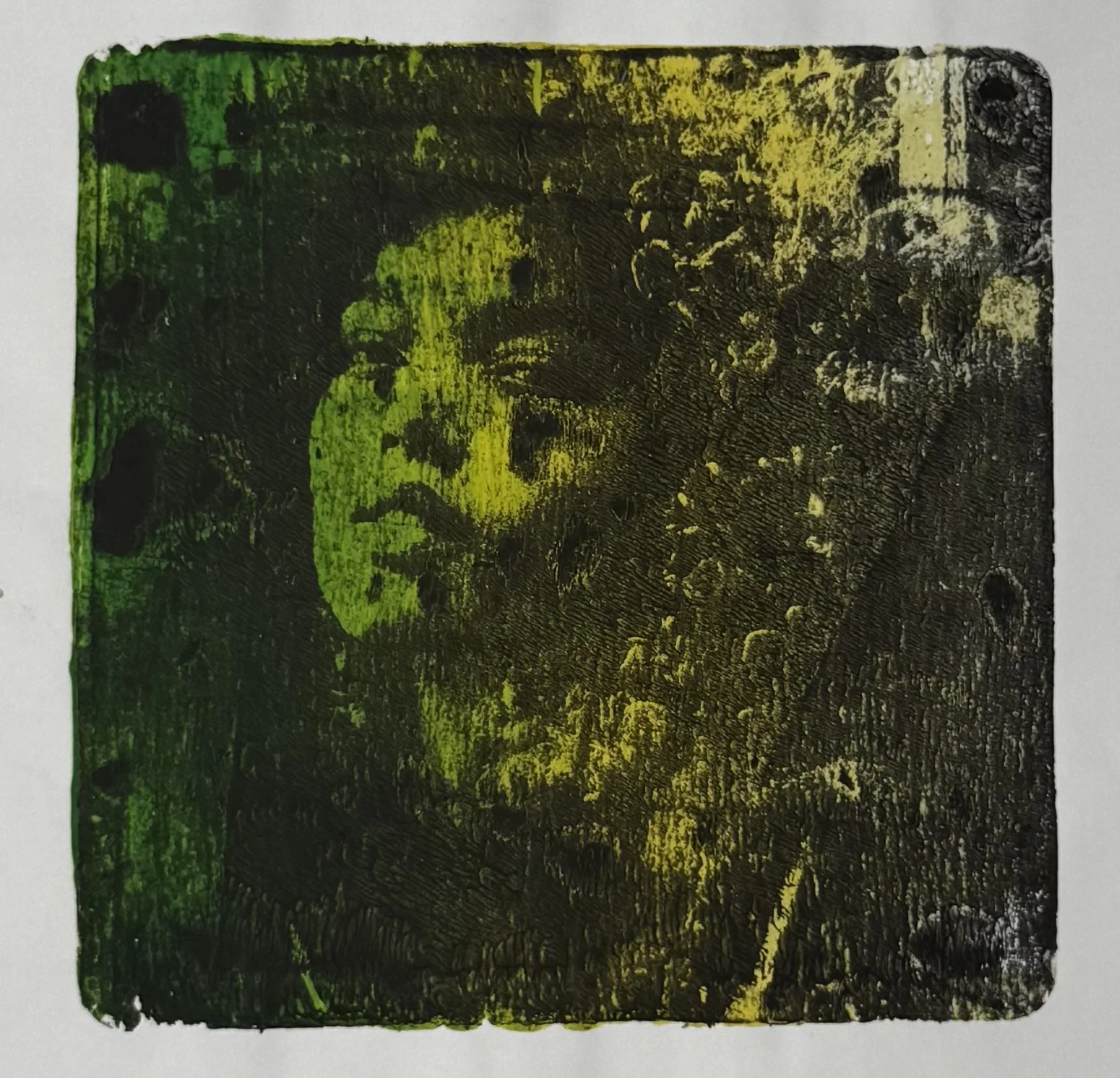 Verdant Witness - 2025 - Acrylic on Paper