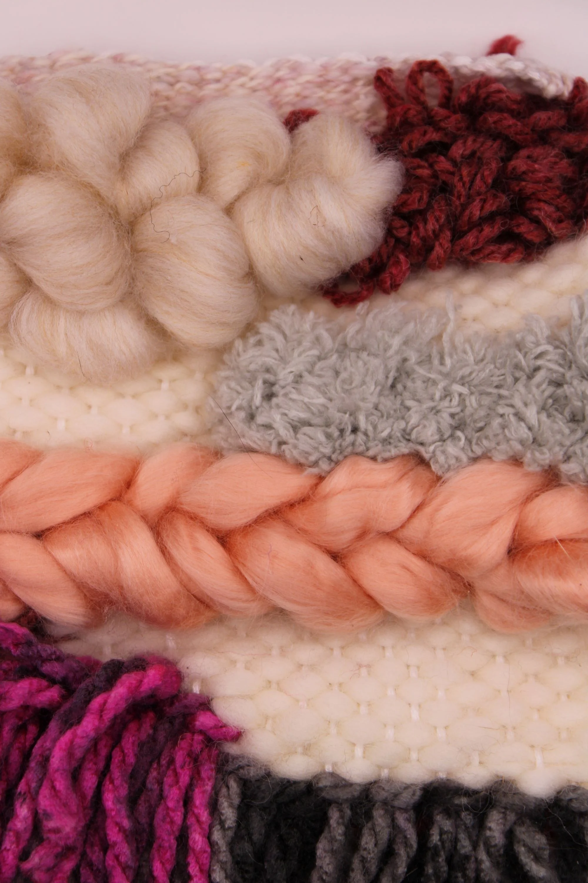 Pink & Grey Abstract Detail