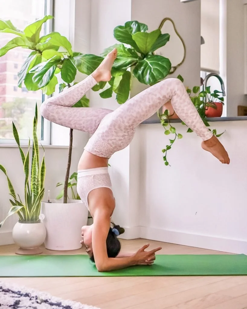 yoga poses at home