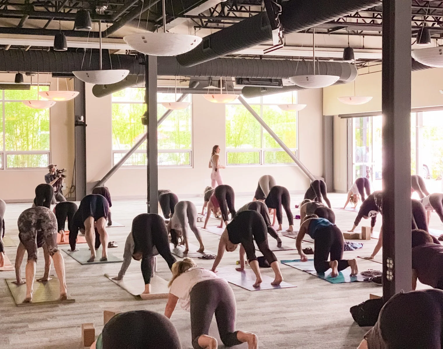 group yoga