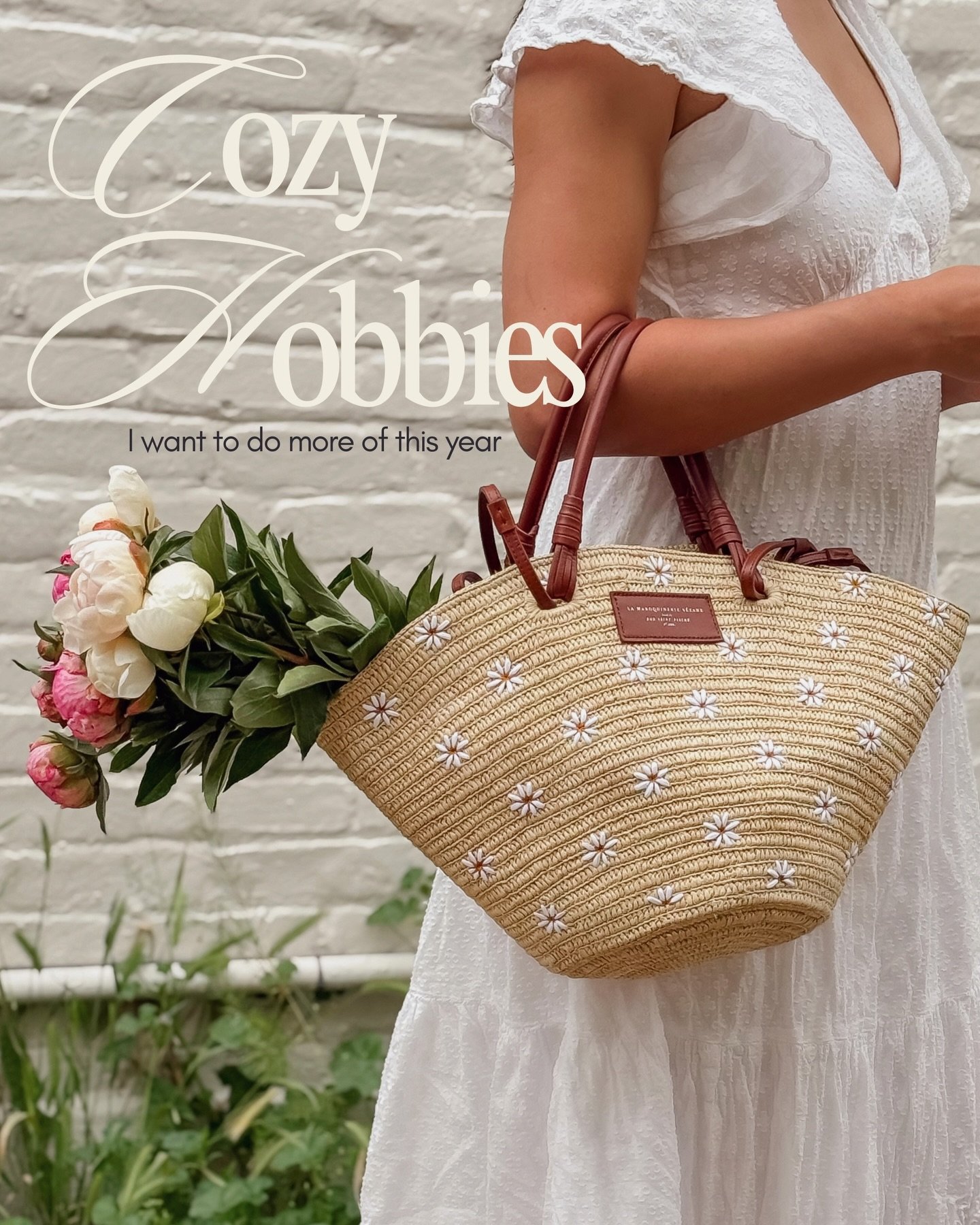 Just a few of my favorite #cozyhobbies that I&rsquo;d love to make time for this year and can&rsquo;t wait to share with all of you! 🌸💕

What are some that are on your own hobby list? 

#romanticizeyourlife #lifeinyour30s #hobbiesareimportant