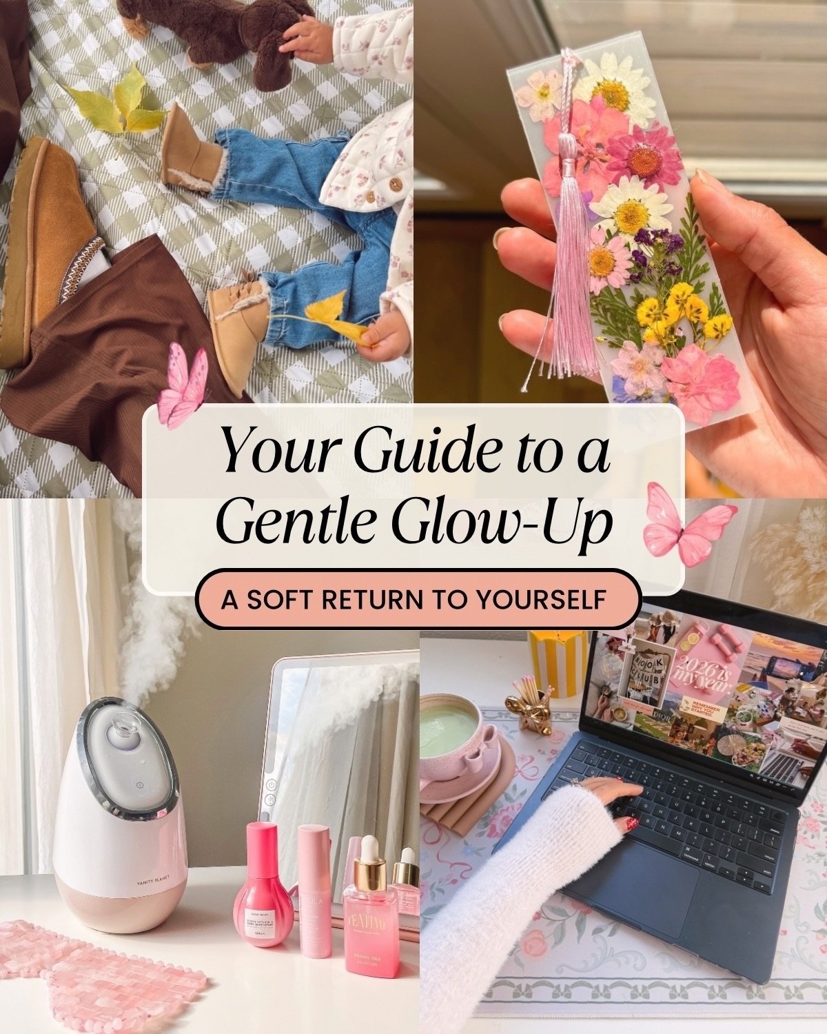 Last week I shared how I&rsquo;m embracing a gentle glow-up this year and I thought it&rsquo;d be helpful to share how I&rsquo;m doing it ✨

Think of this as a much softer, more flexible sister of new year resolutions. Rather than relying on rigid go