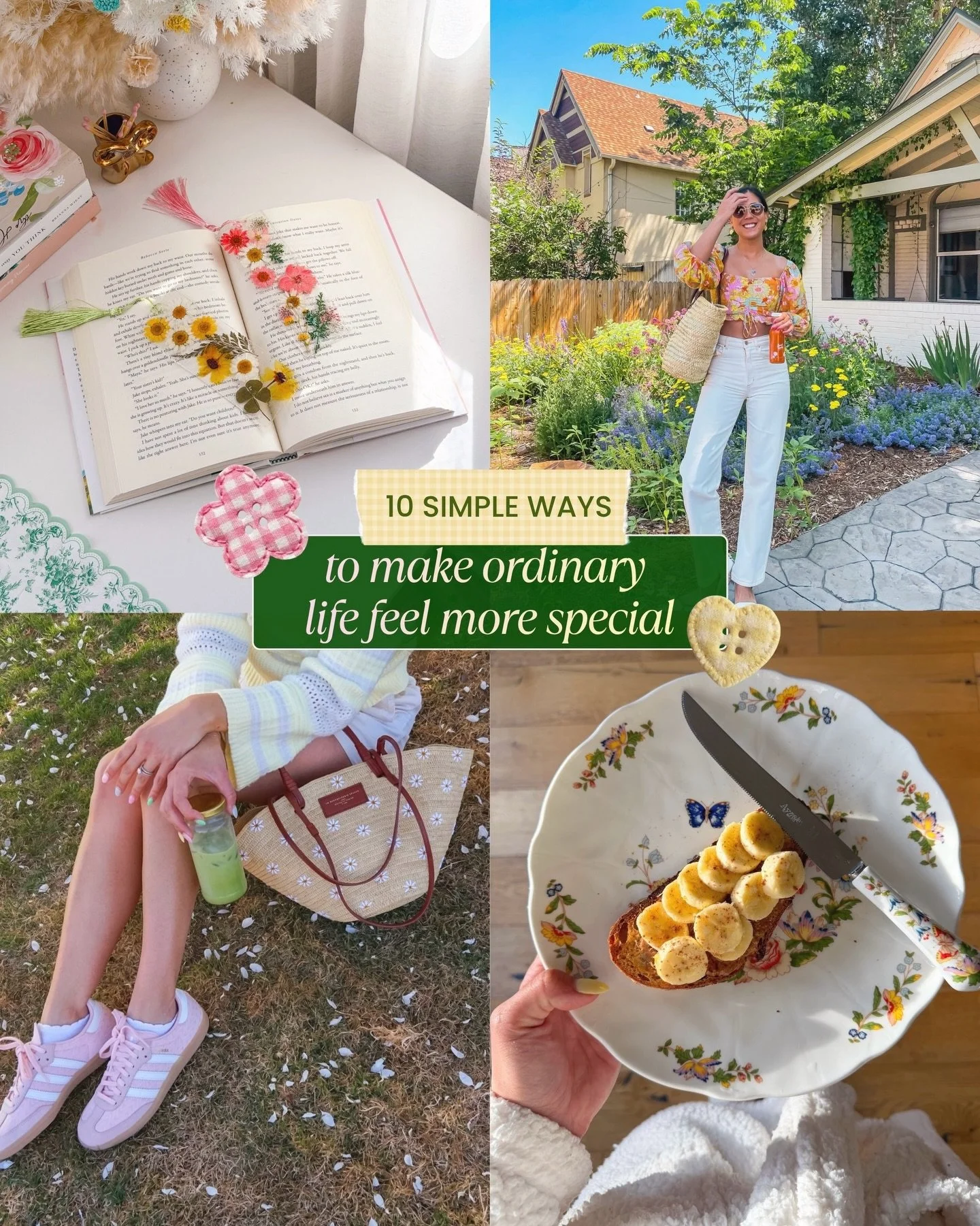 Romanticizing life and whimsy-maxxing might sound like silly social media trends, but at their core they serve as powerful reminders that we have the ability to make ordinary life feel a little more special 🦋🌷

If you&rsquo;re struggling to look pa