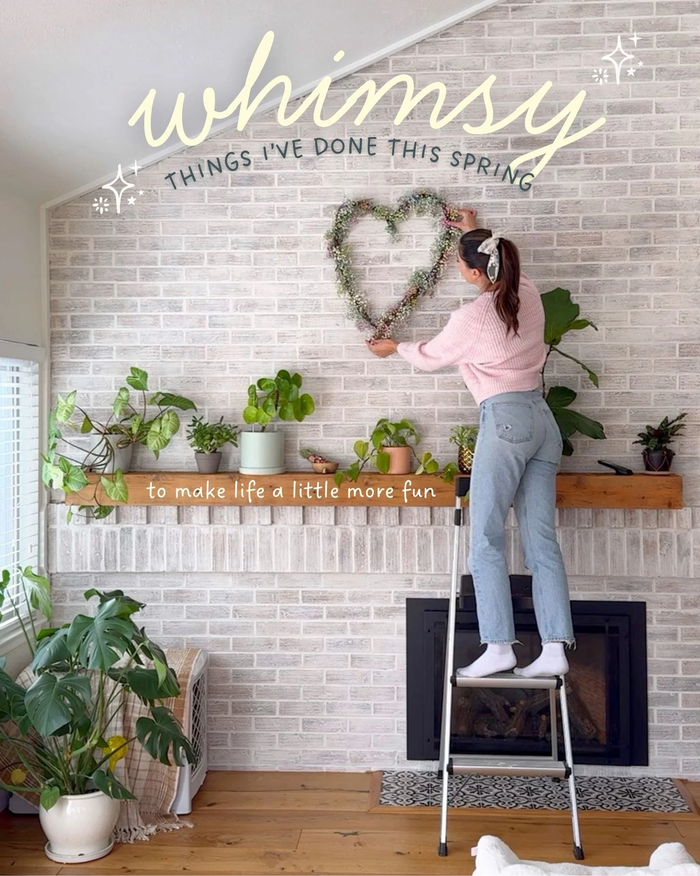 Making ordinary life feel a bit more romanticized is the mental health hack we all need right now. Here are a few of the #whimsy things I did this spring to make life feel a little more joyful, intentional and fun 💕✨

Save this for some quick ideas 