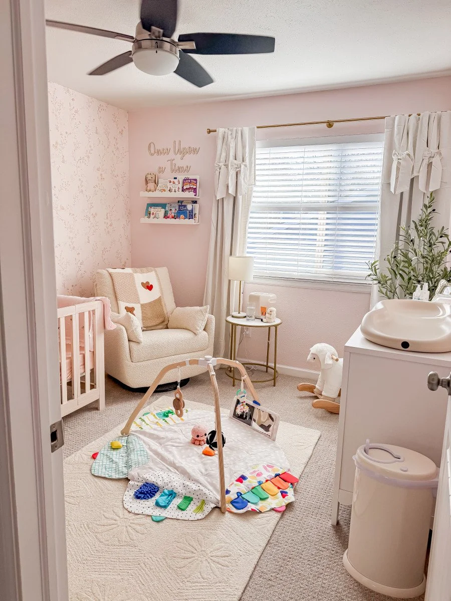 baby girl's nursery