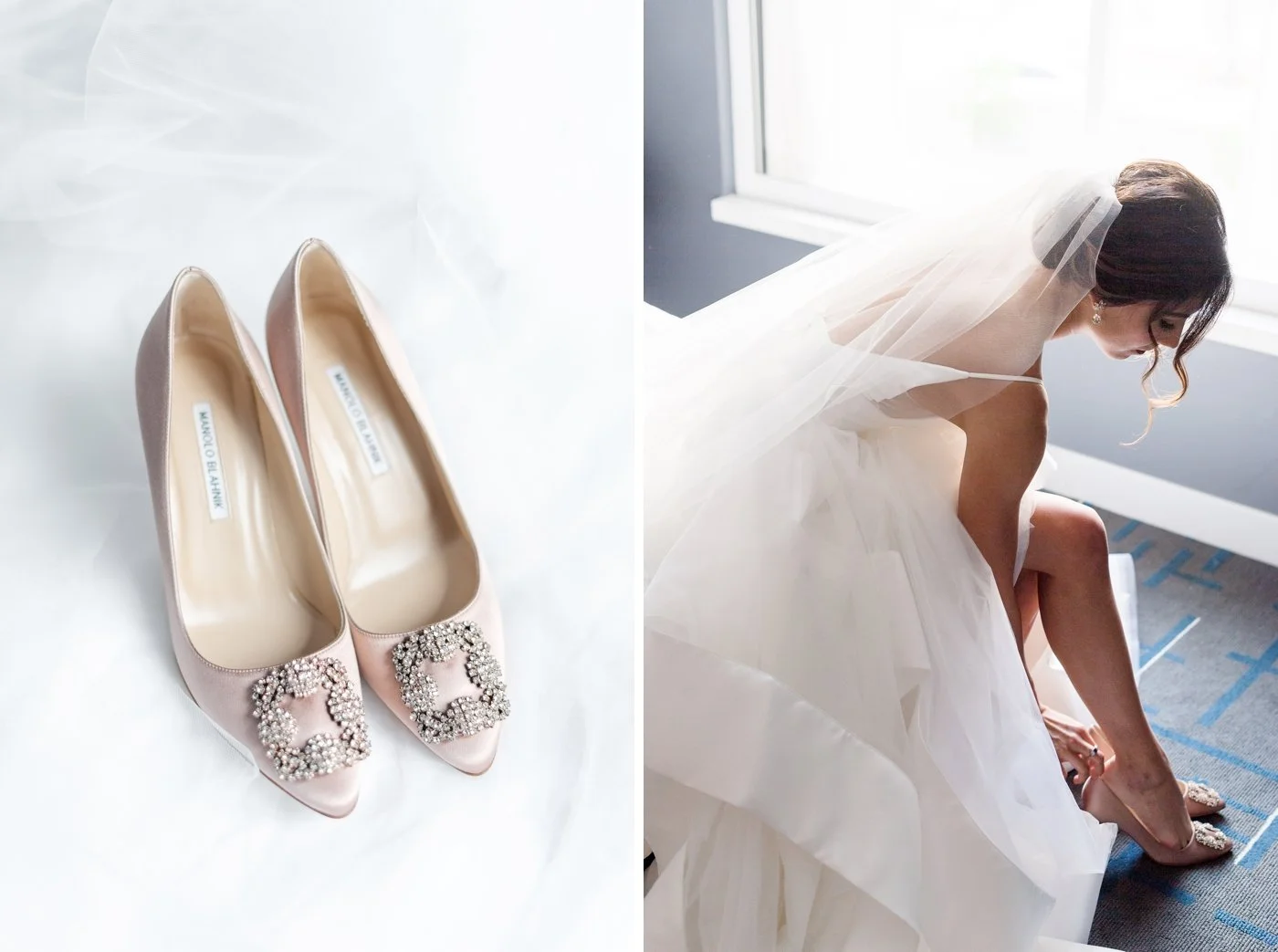 dress and accessory for bridal