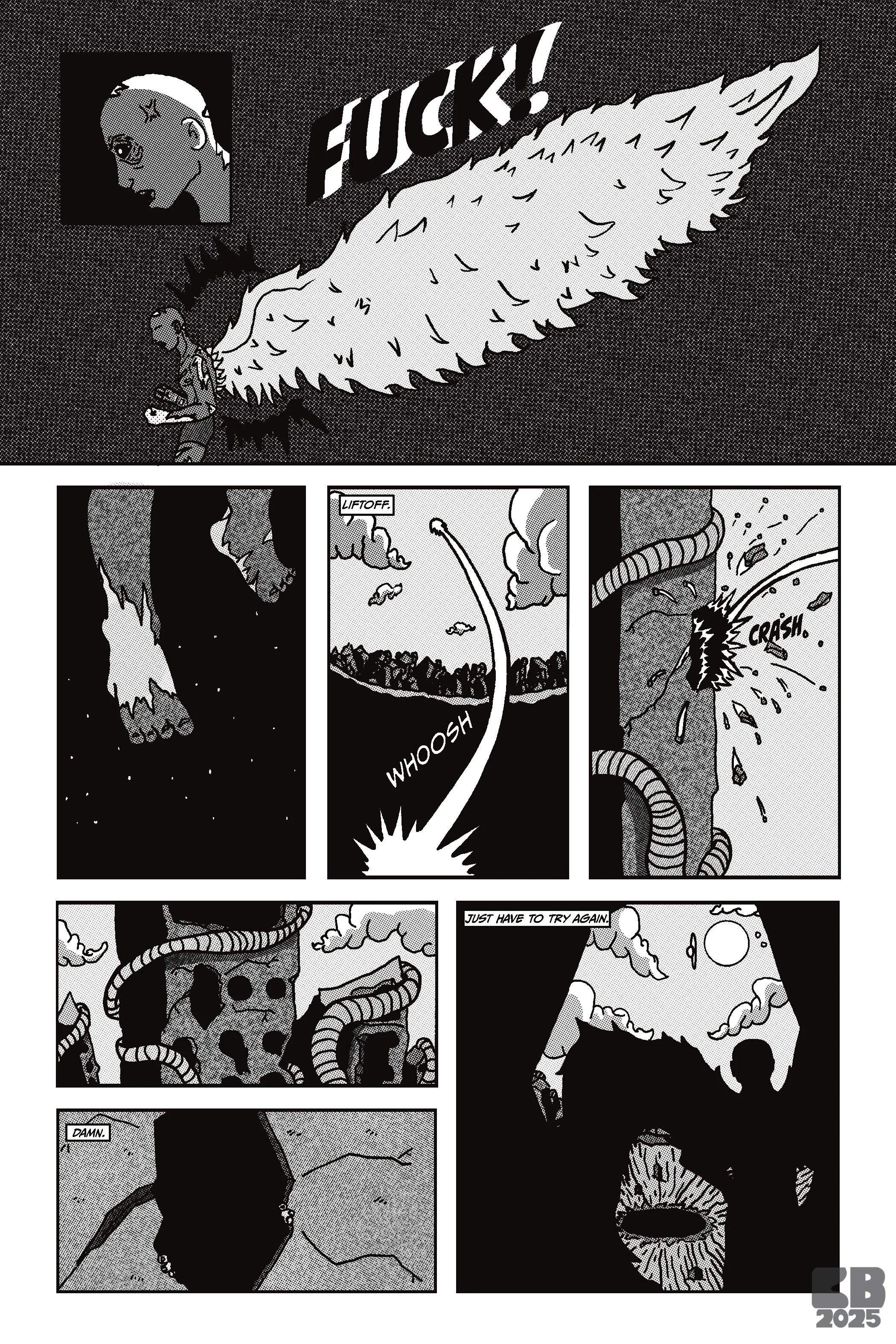 Attachment (Page 7)- Pen and ink + Procreate - 2025