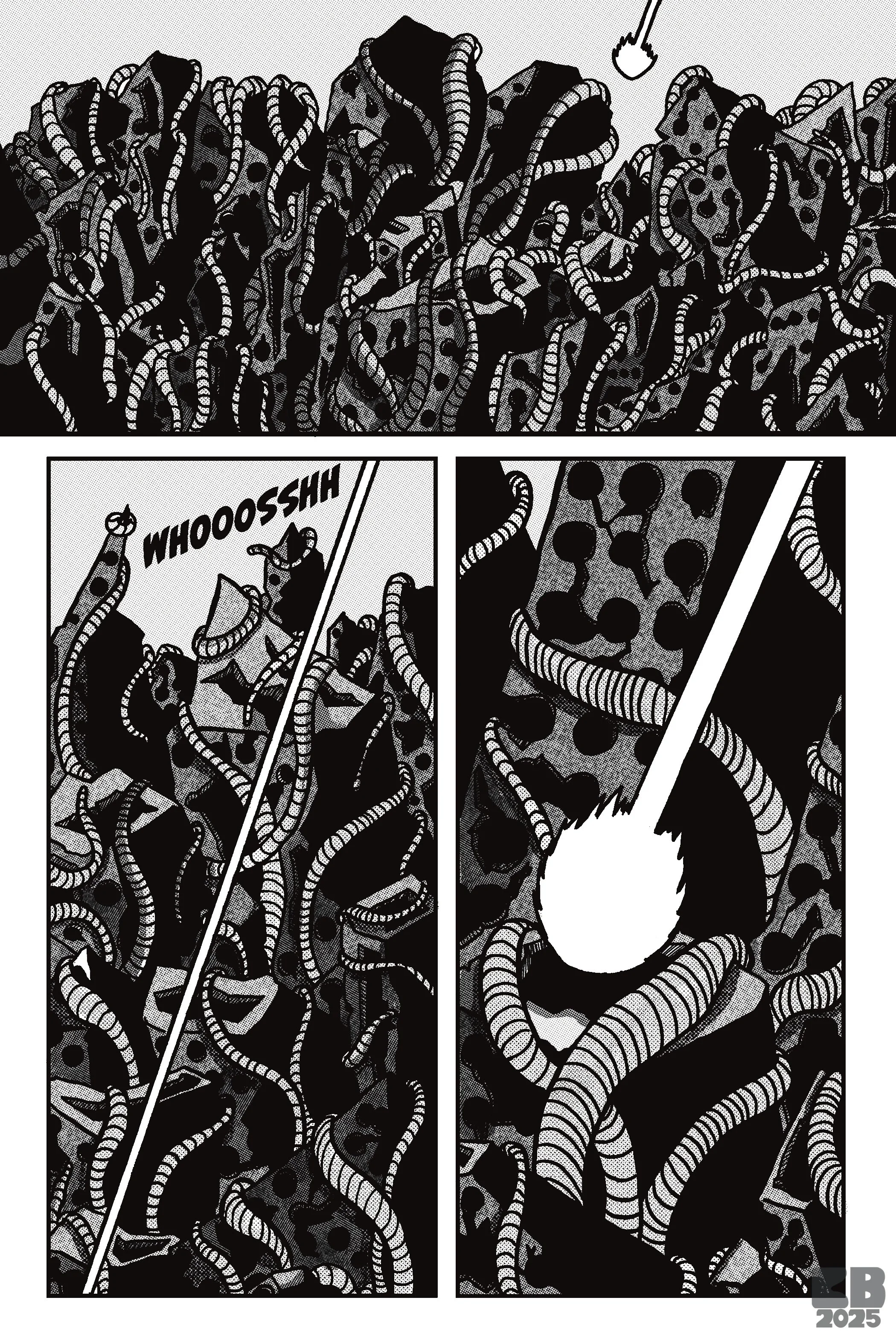 Attachment (Page 1)- Pen and ink + Procreate - 2025