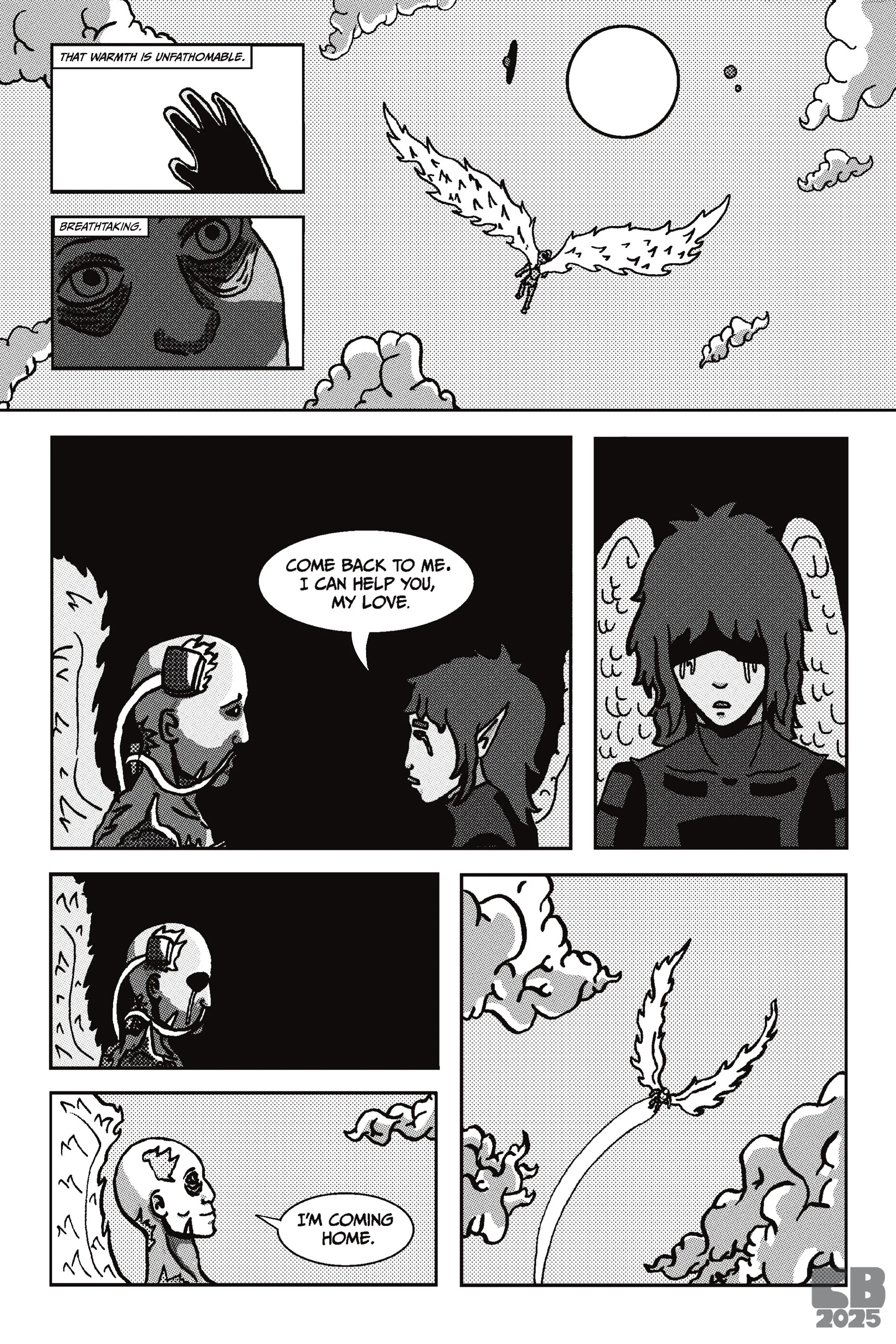 Attachment (Page 9)- Pen and ink + Procreate - 2025