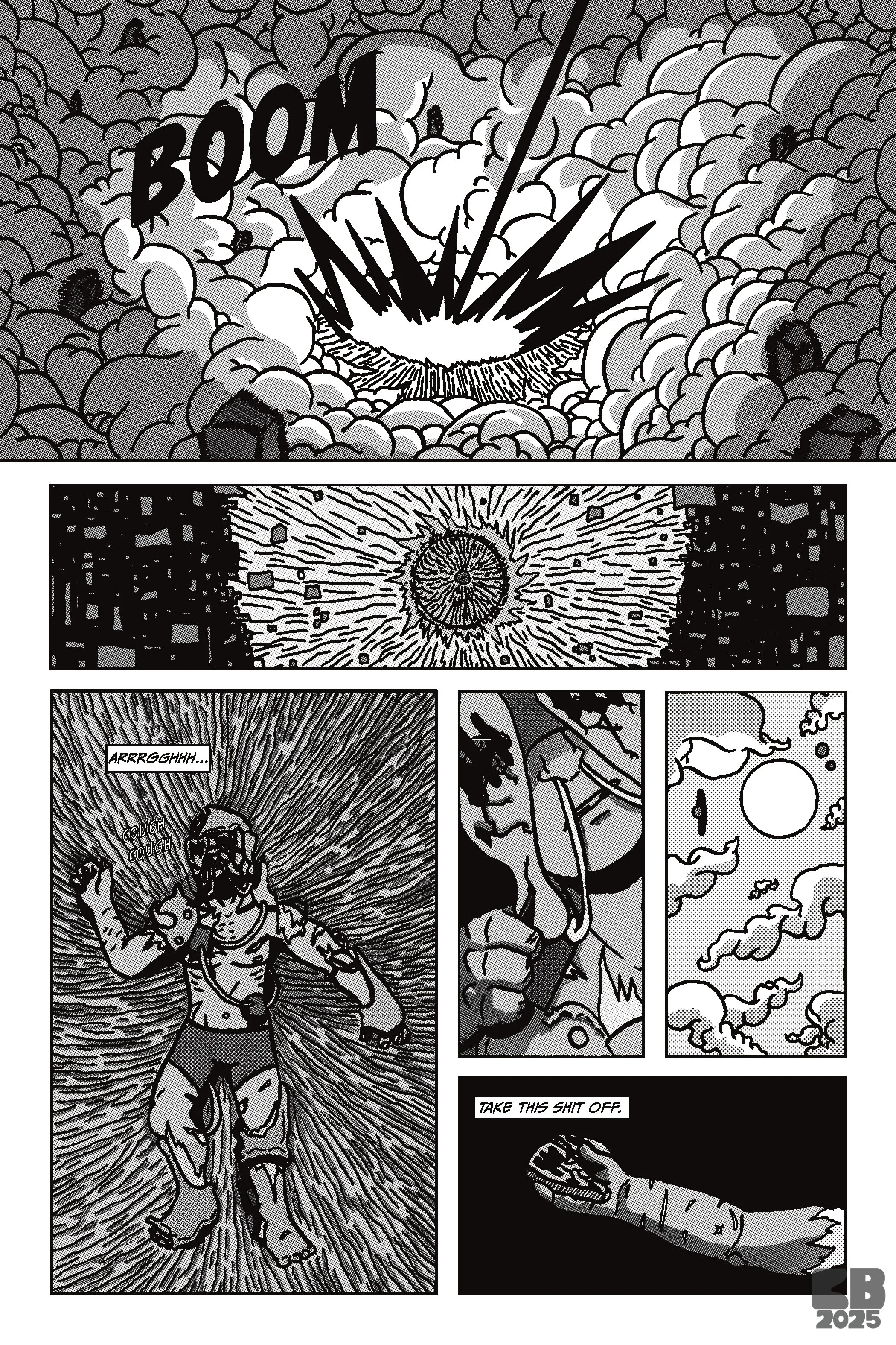 Attachment (Page 2)- Pen and ink + Procreate - 2025