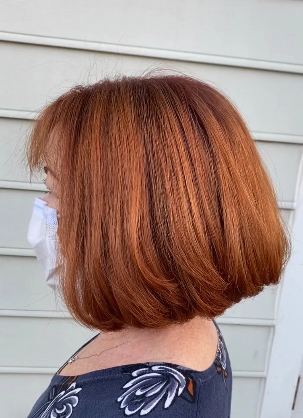 Fiery Red Bob