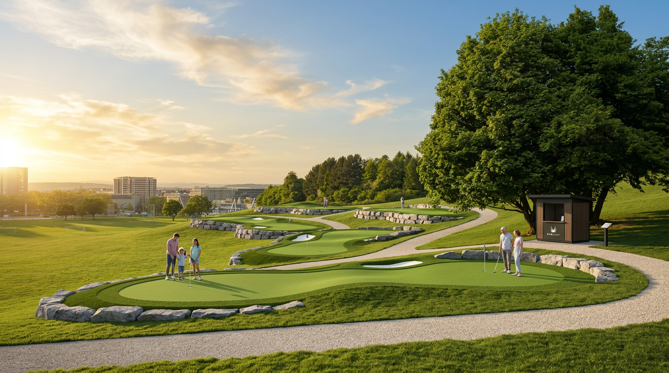Erlebnis- und Raumformat für Golf, Hospitality und private Aussenräume von notiq