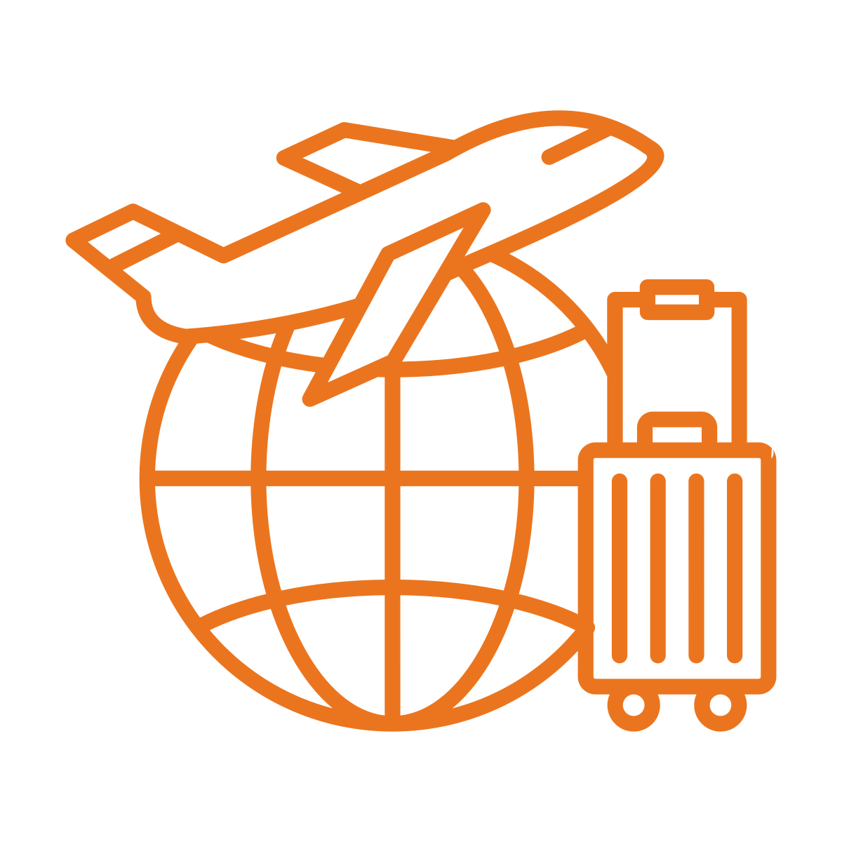 Mentored travel group exploring cultural landmarks with local guides