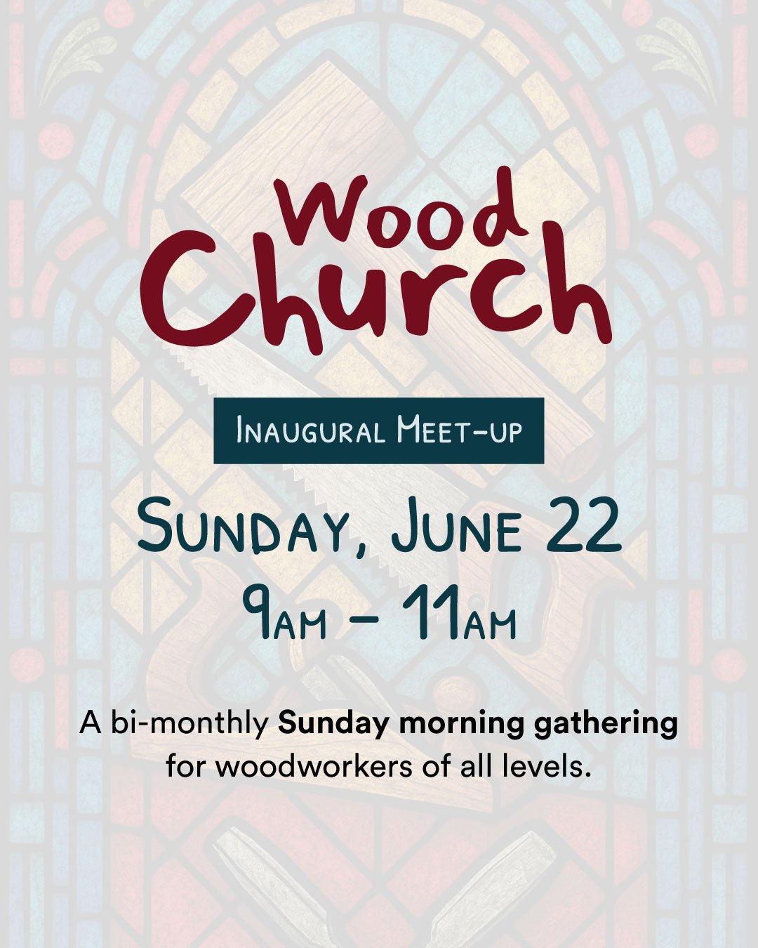 See you Sunday! Link to RSVP in bio.

#woodchurch