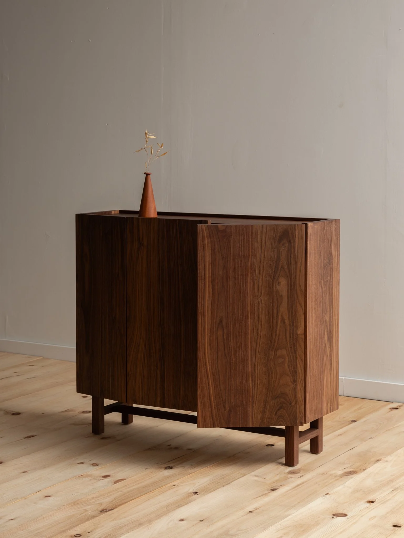 Morrow Console in Walnut