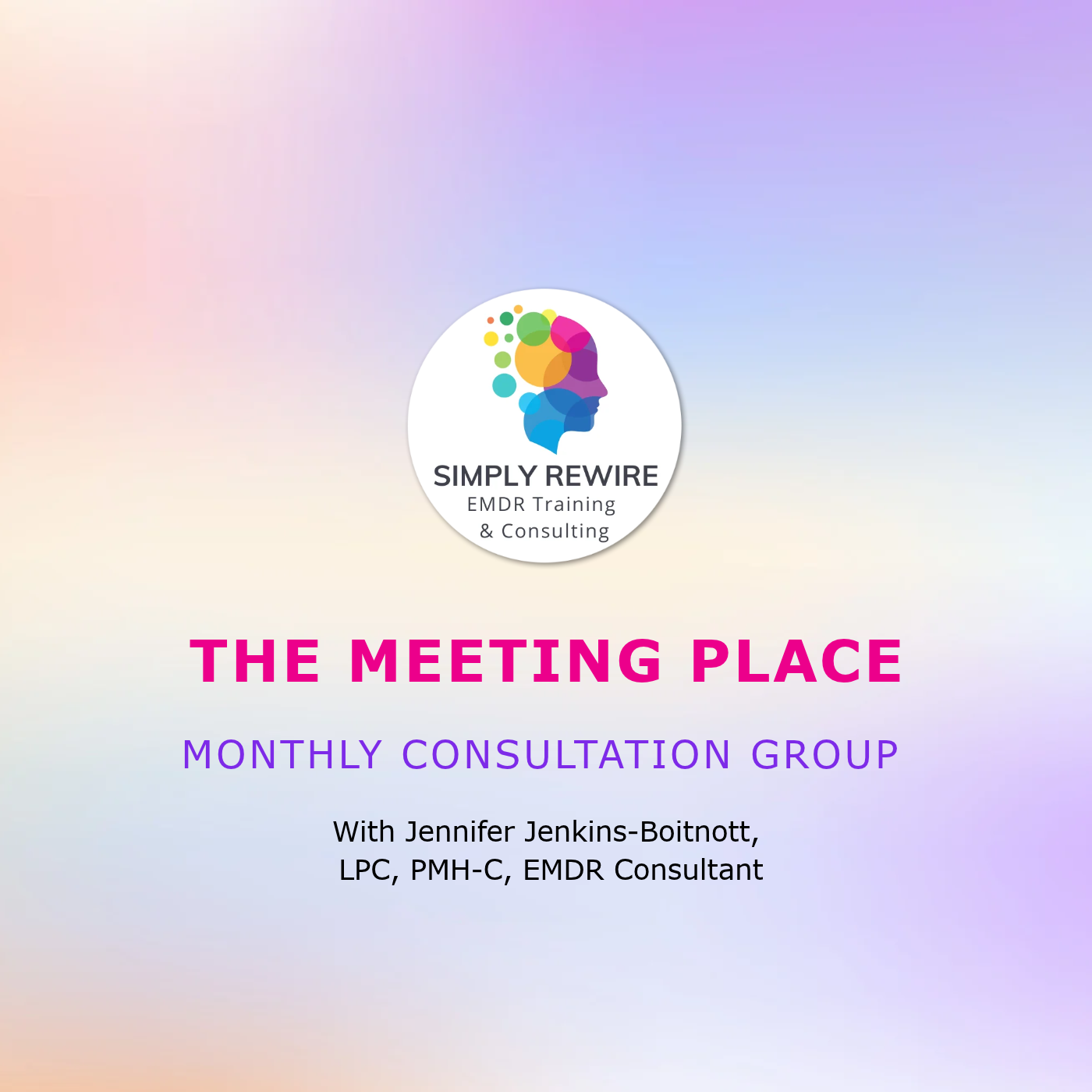 The Meeting Place - Monthly Consultation Group (alumni)