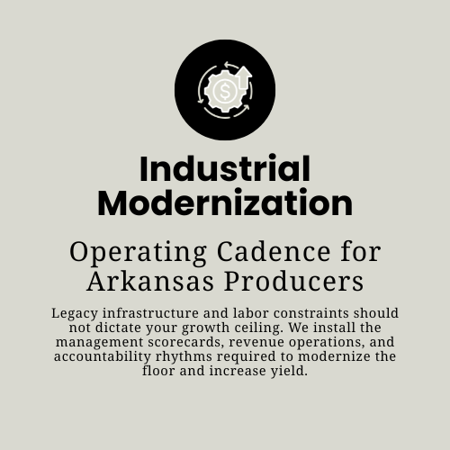 Scaling legacy production floors through disciplined management rhythms.
