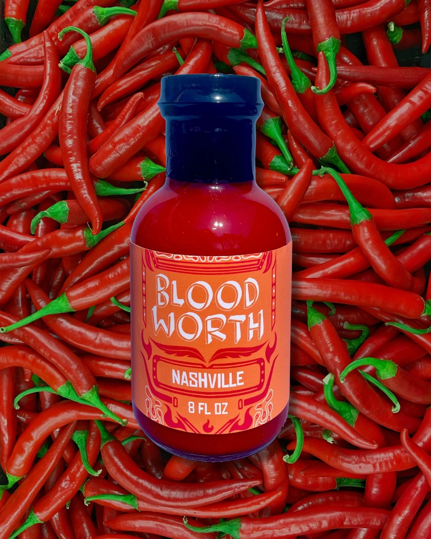 Nashville Hot Sauce by Blood Worth