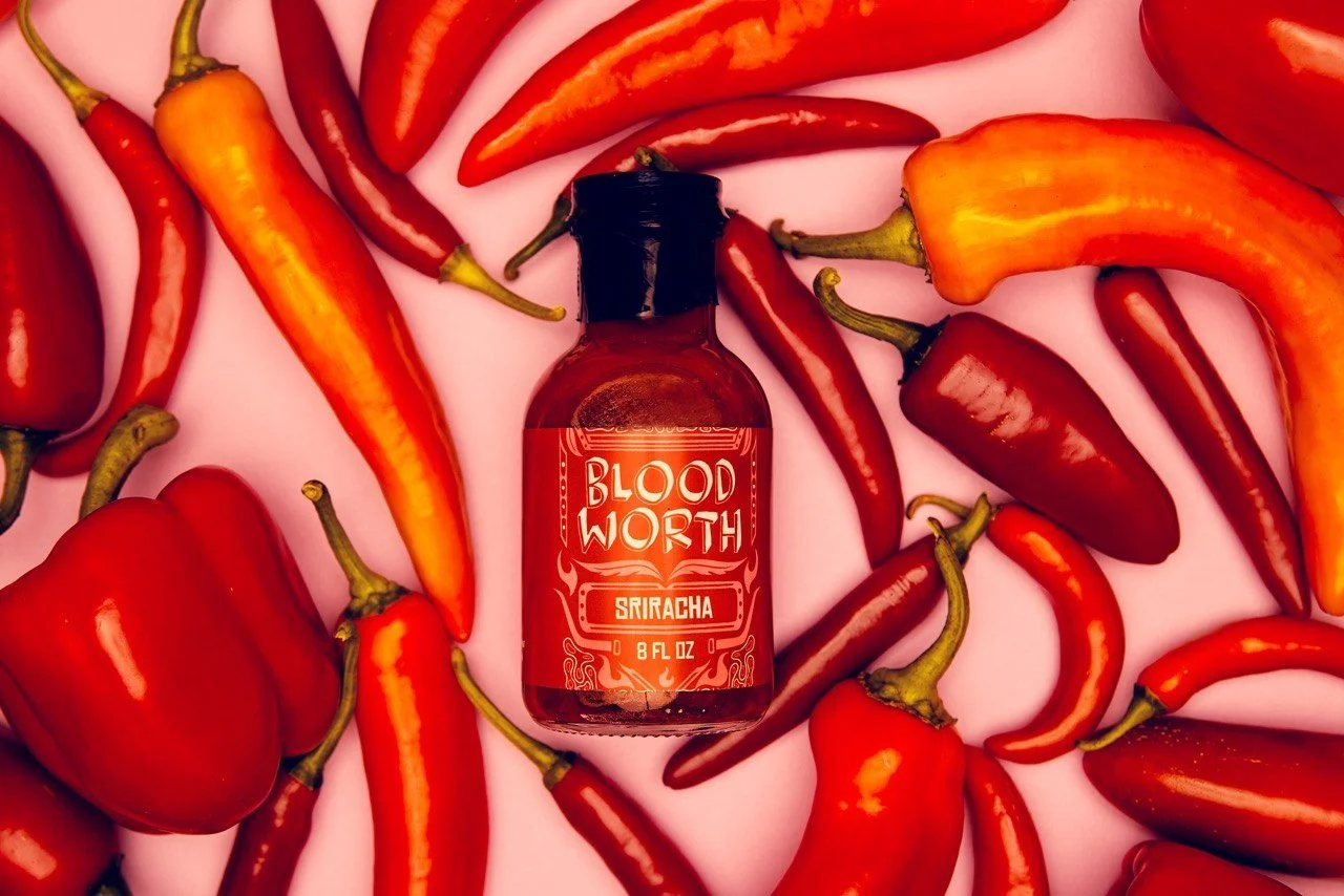 Sriracha Hot Sauce by Blood Worth