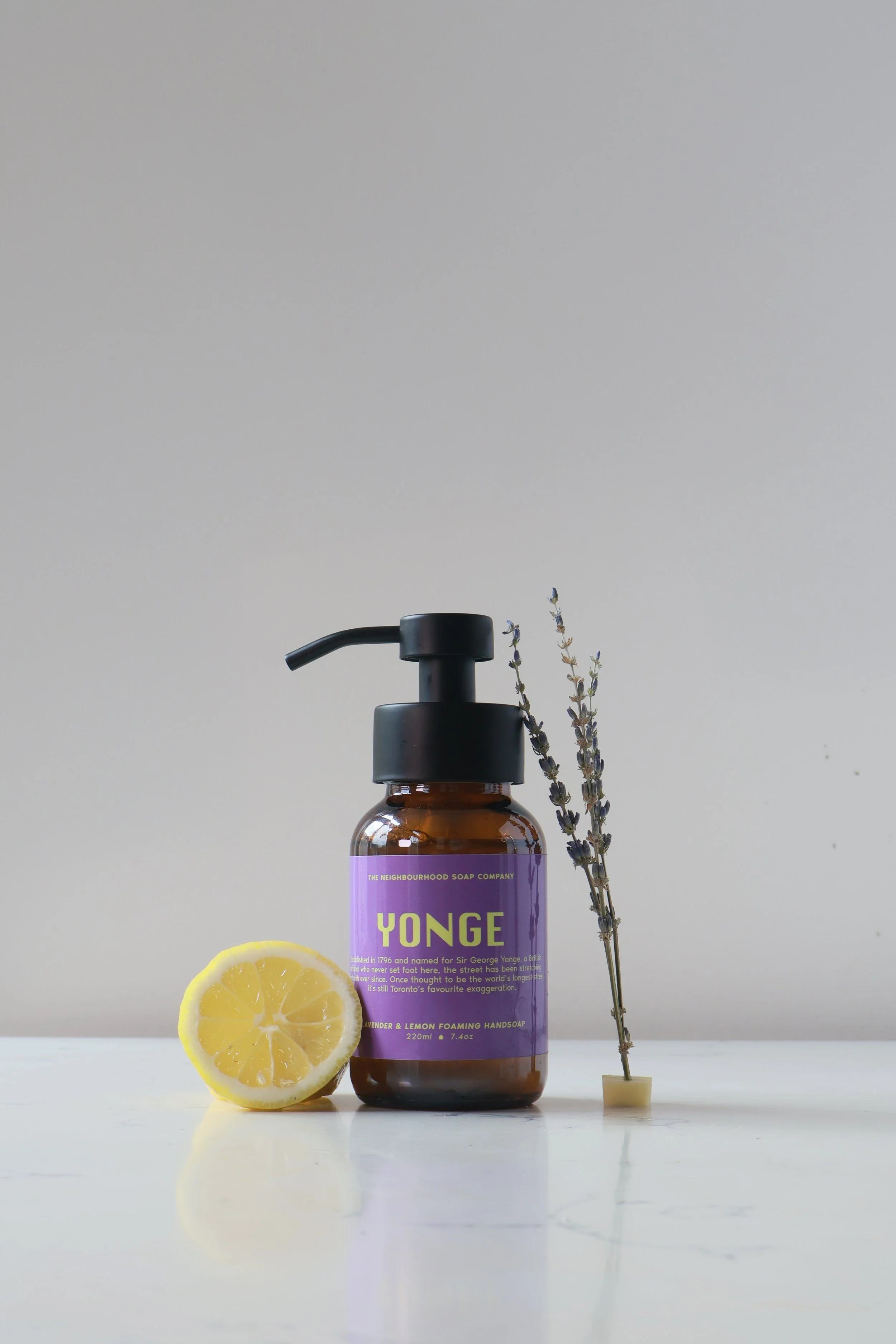 Yonge Foaming Hand Soap – Lavender & Lemon