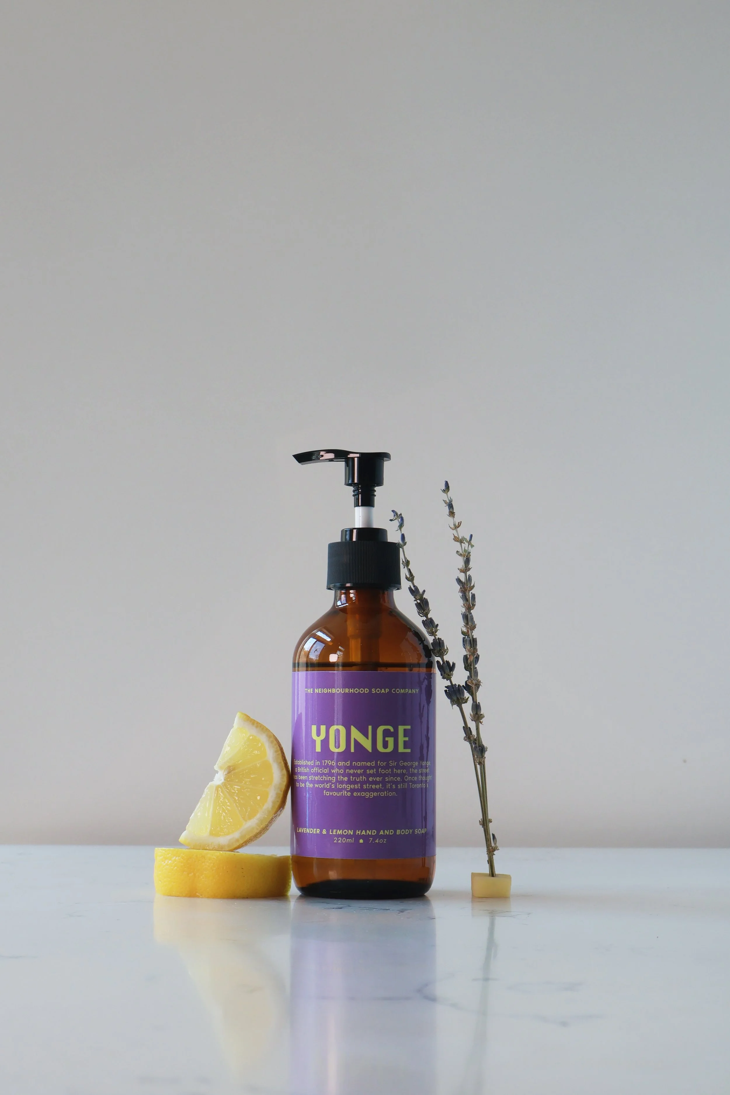 Yonge Hand & Body Soap – Lavender & Lemon