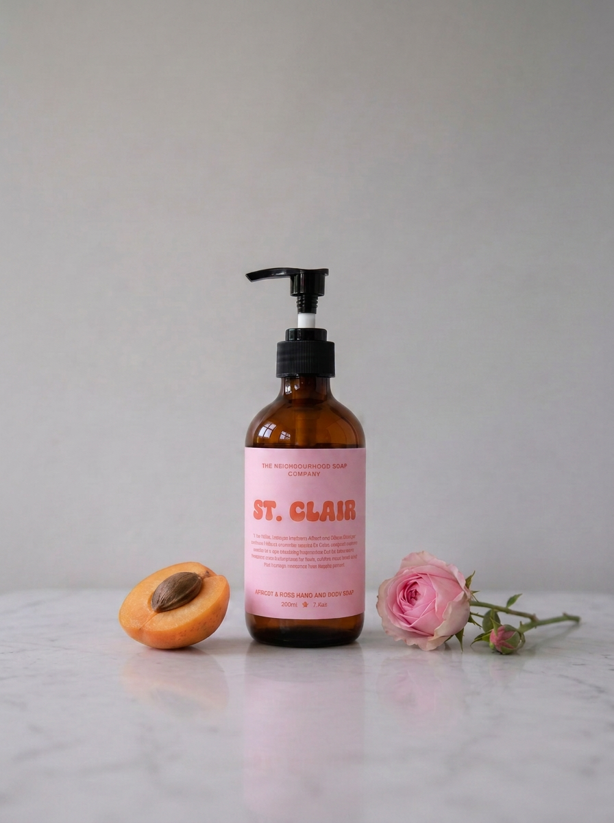 St. Clair Hand & Body Soap - Apricot & Rose