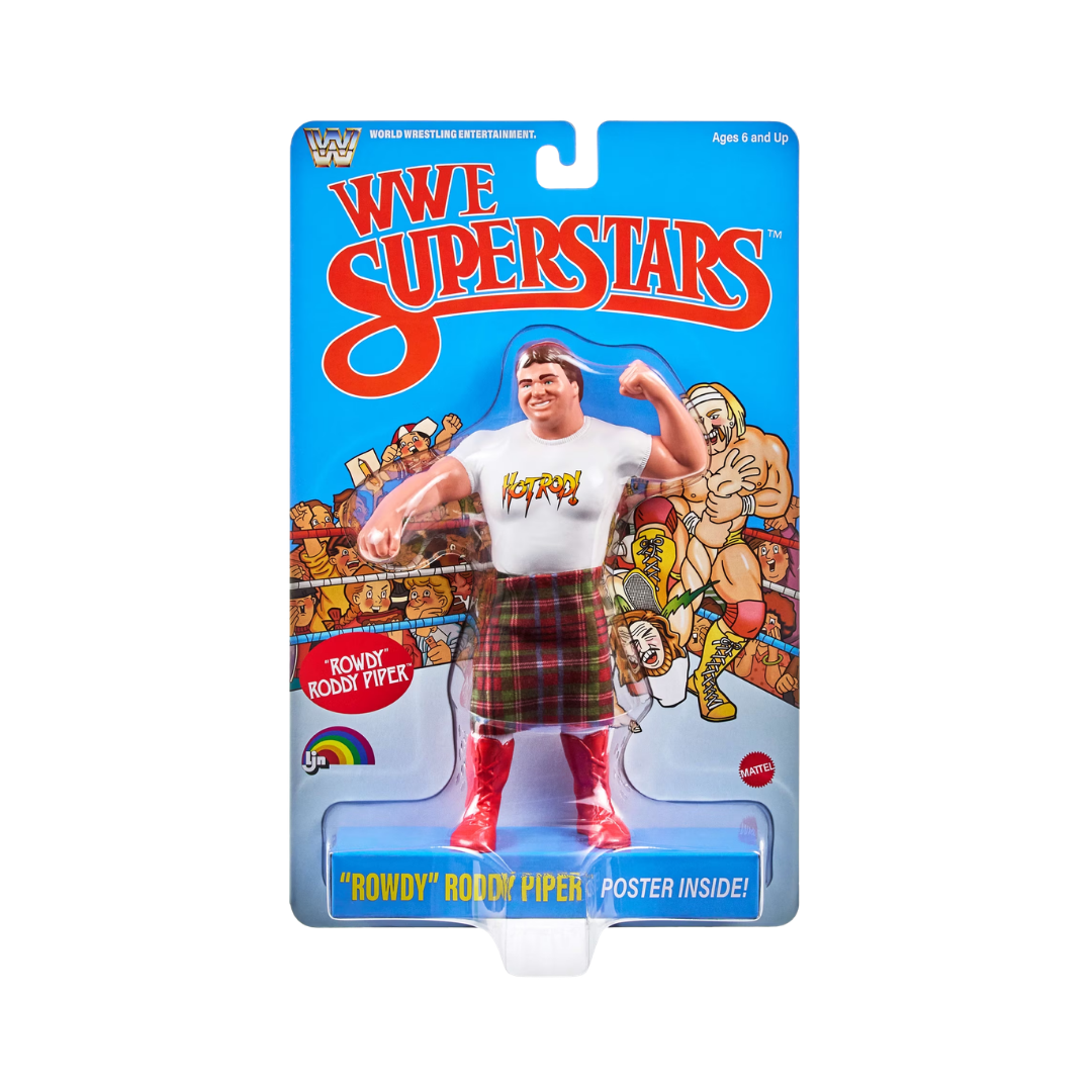 "Rowdy" Roddy Piper - WWE LJN Superstars Series 3